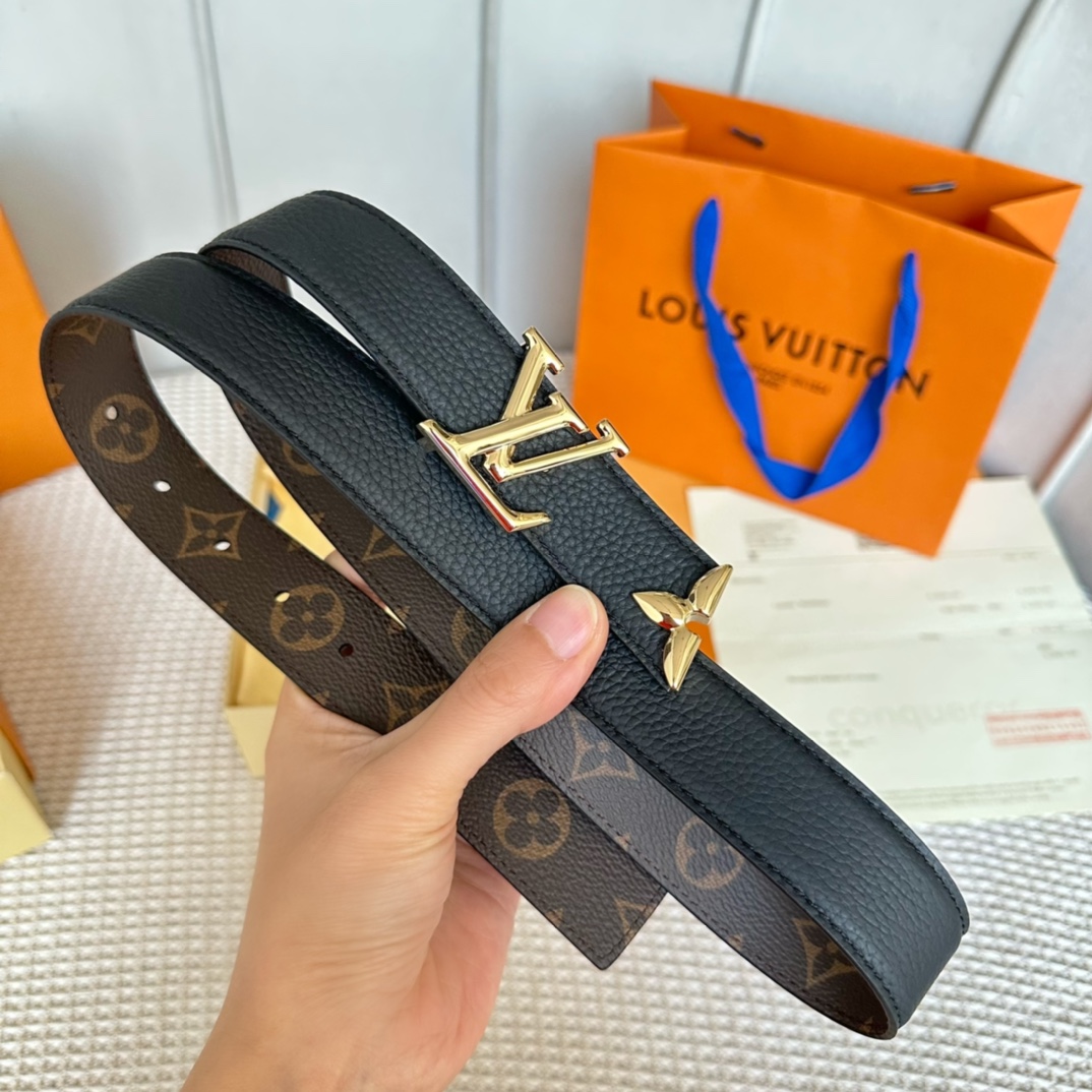 Louis Vuitton Female Basic Belt M
