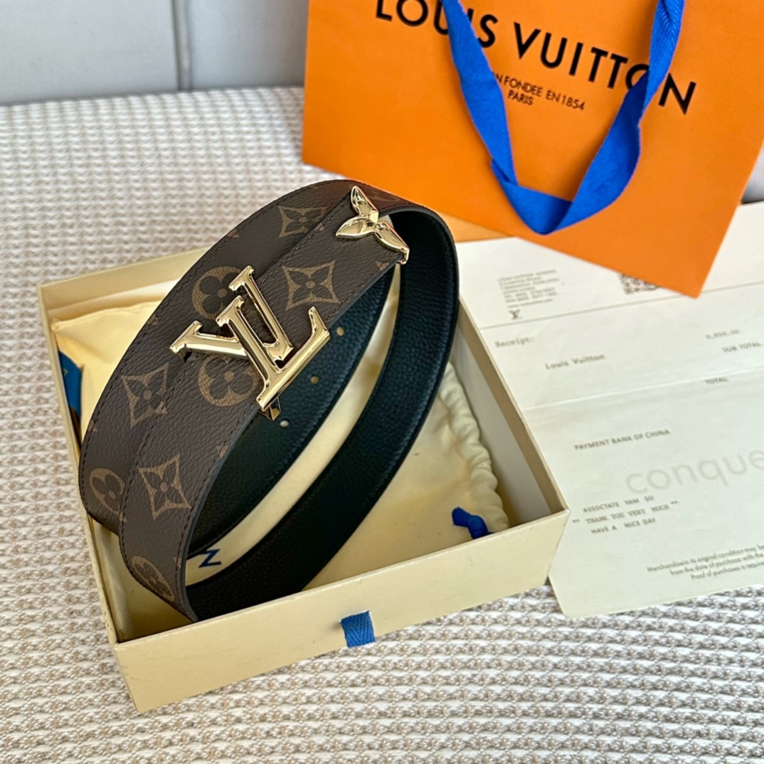 Louis Vuitton Female Basic Belt M