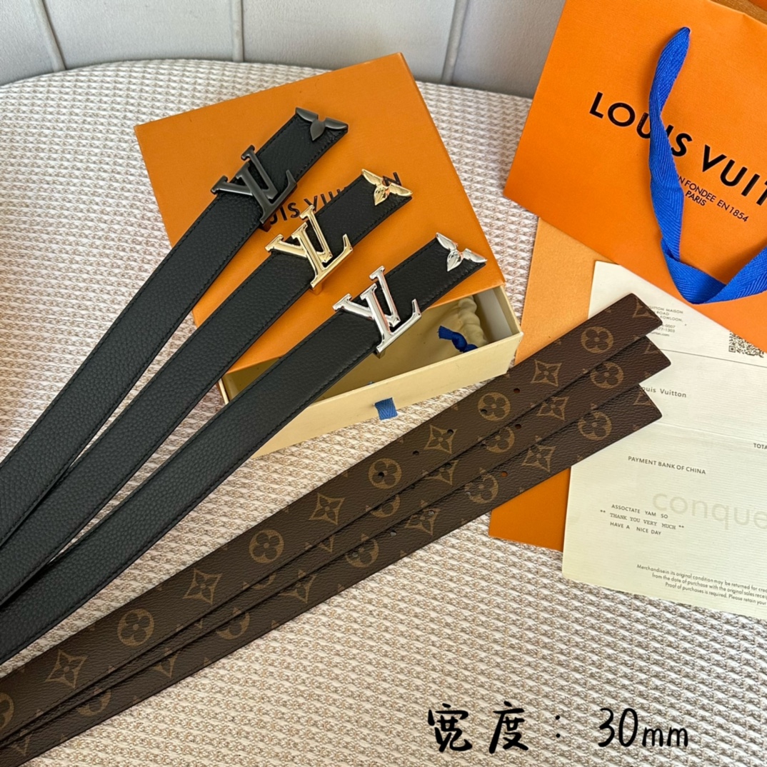 Louis Vuitton Female Basic Belt M