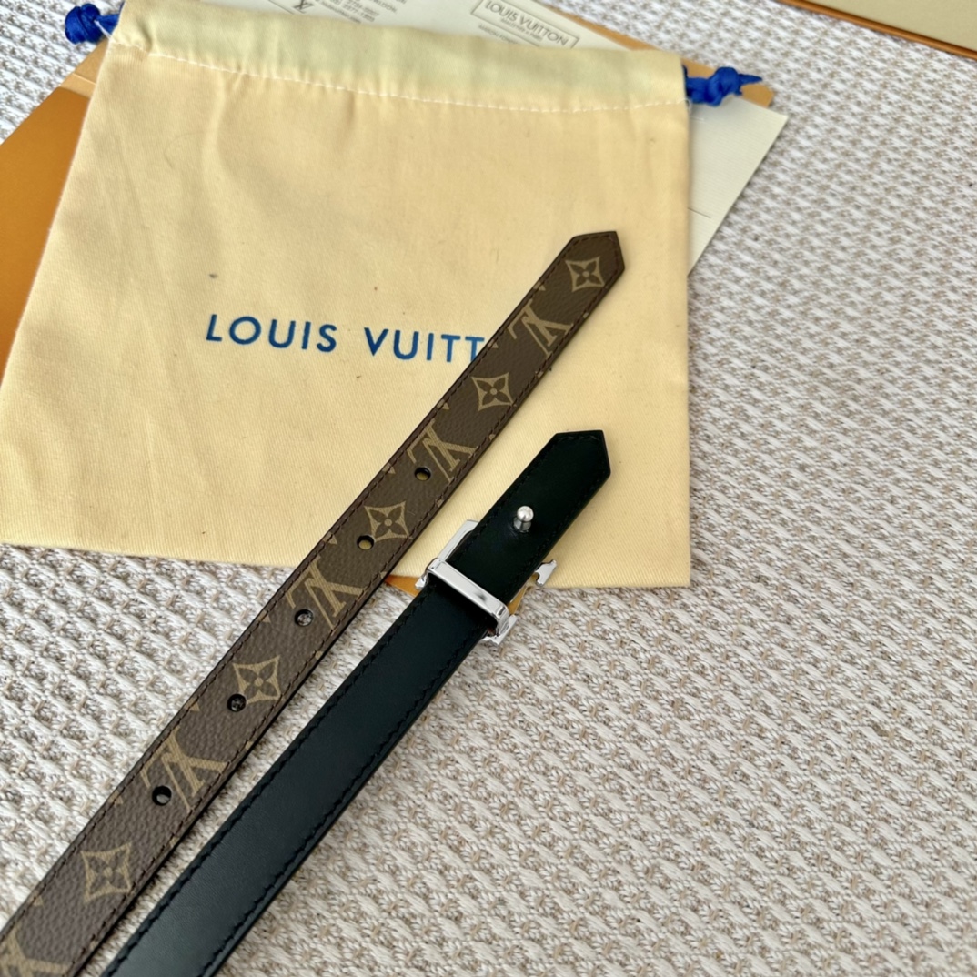 Louis Vuitton Female Basic Belt Cow Leather S-m