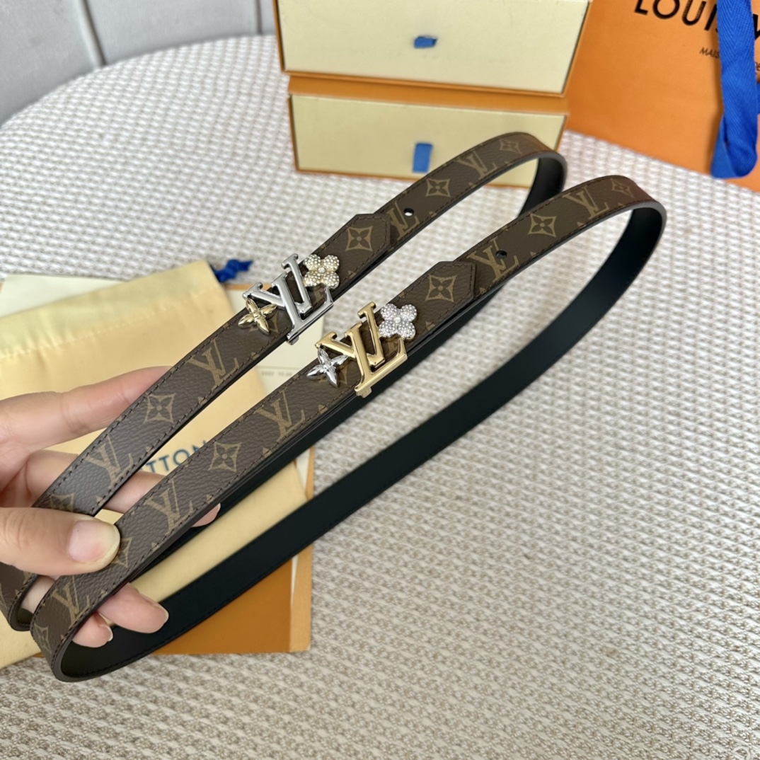 Louis Vuitton Female Basic Belt Cow Leather S-m