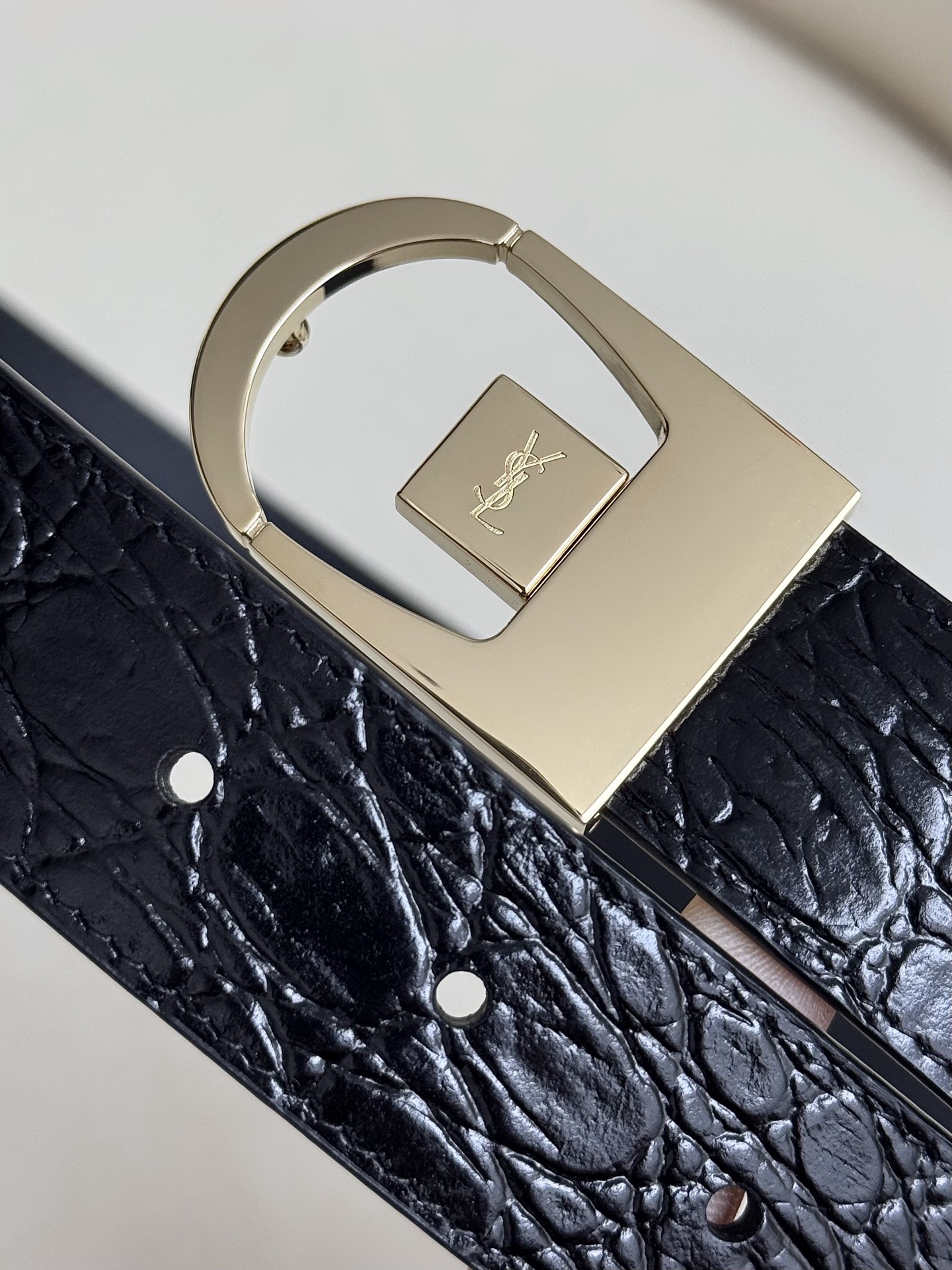 Saint Laurent Female Leather Belt S-m-l