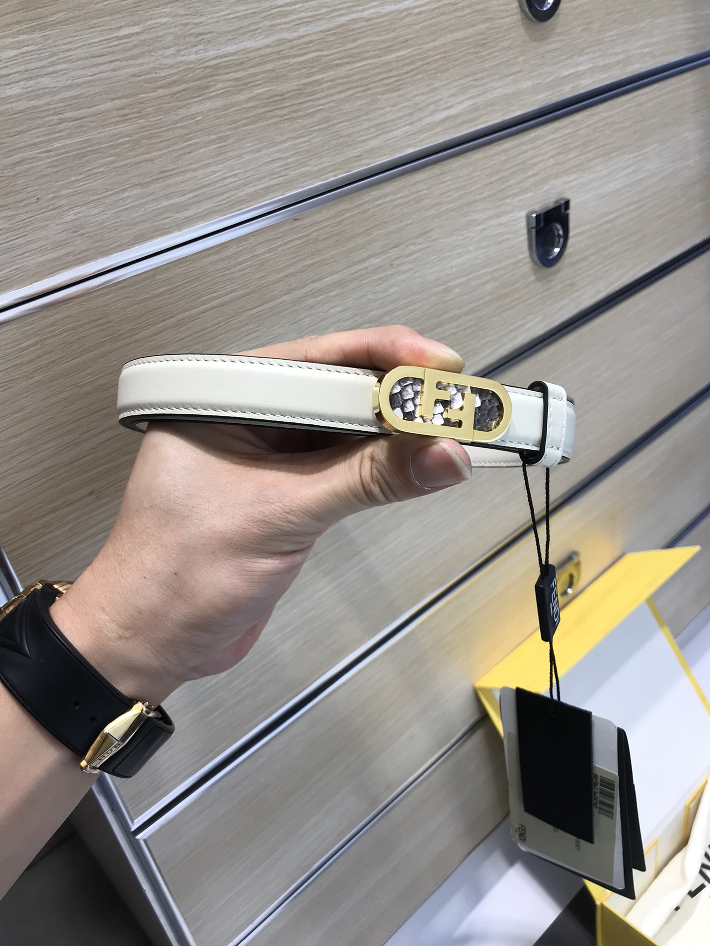 Female Basic Belt Cow Leather M