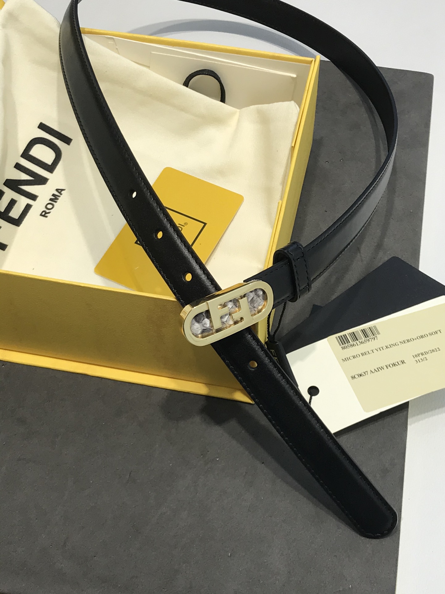 Female Basic Belt Cow Leather M