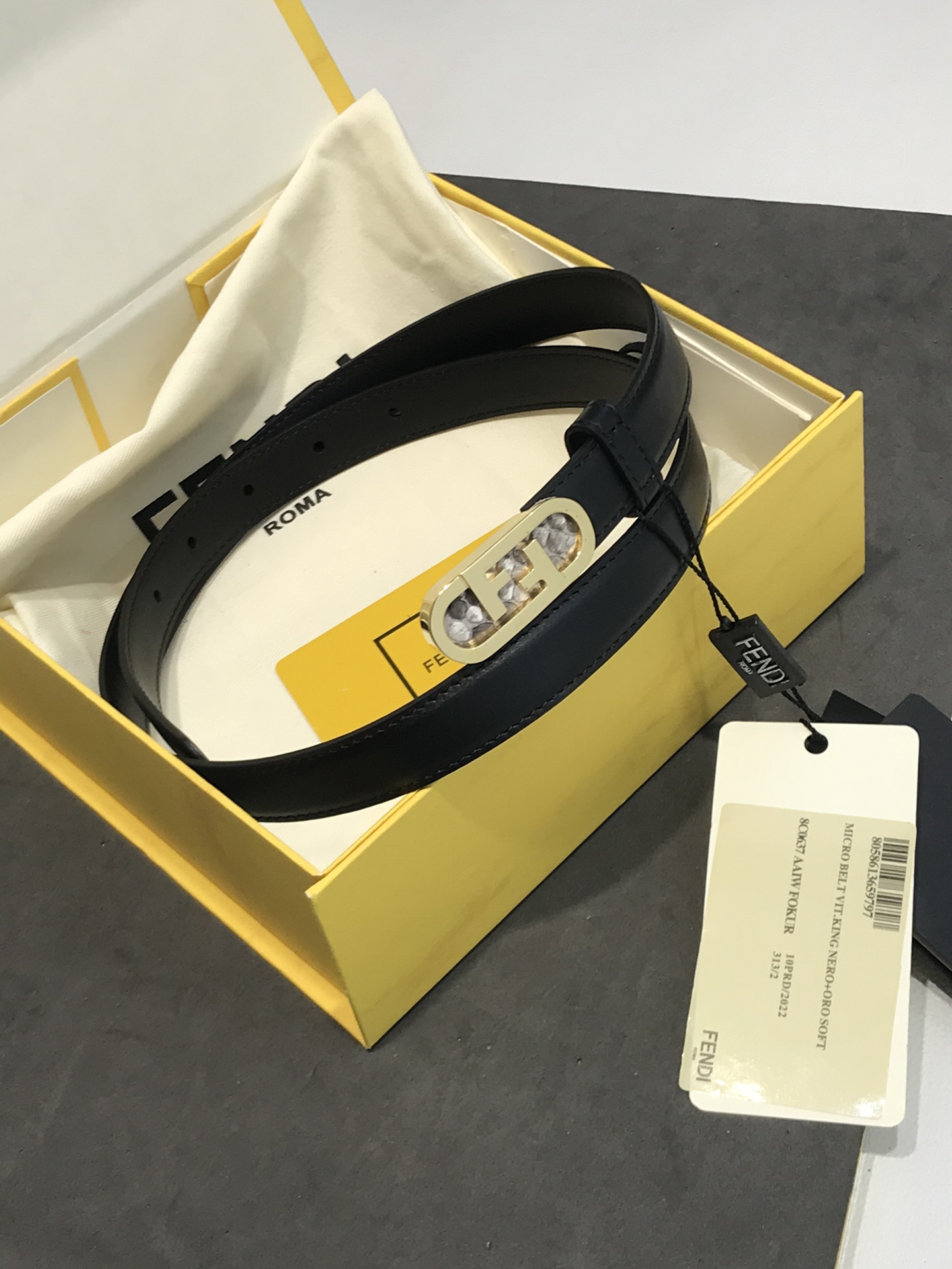 Female Basic Belt Cow Leather M