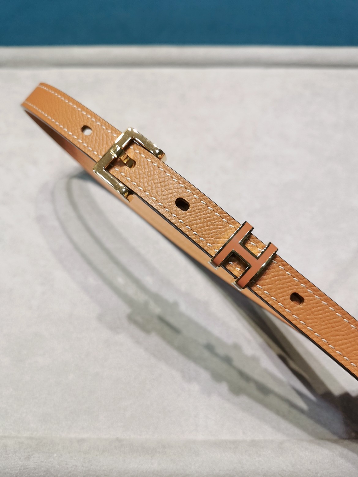 Hermès Female Leather Belt Cow Leather S-m