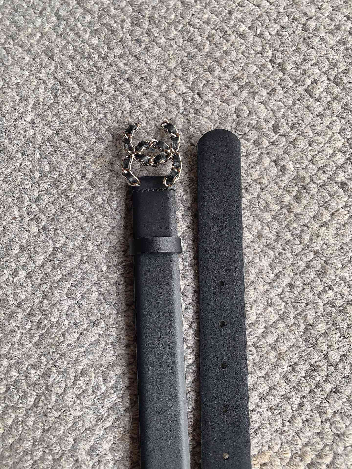 Chanel Female Basic Belt Cow Leather L