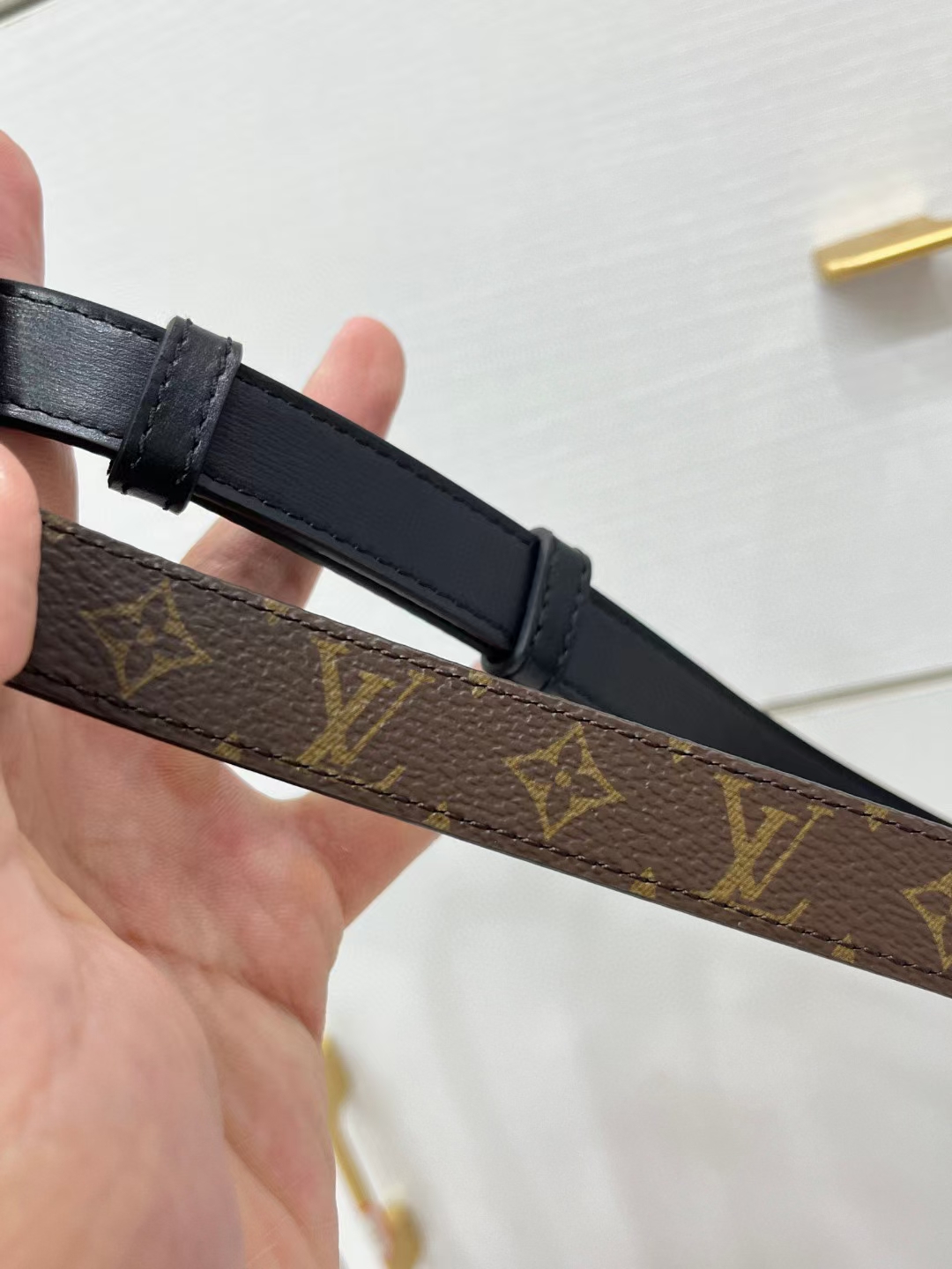 Louis Vuitton Female Basic Belt Adjustable M-l