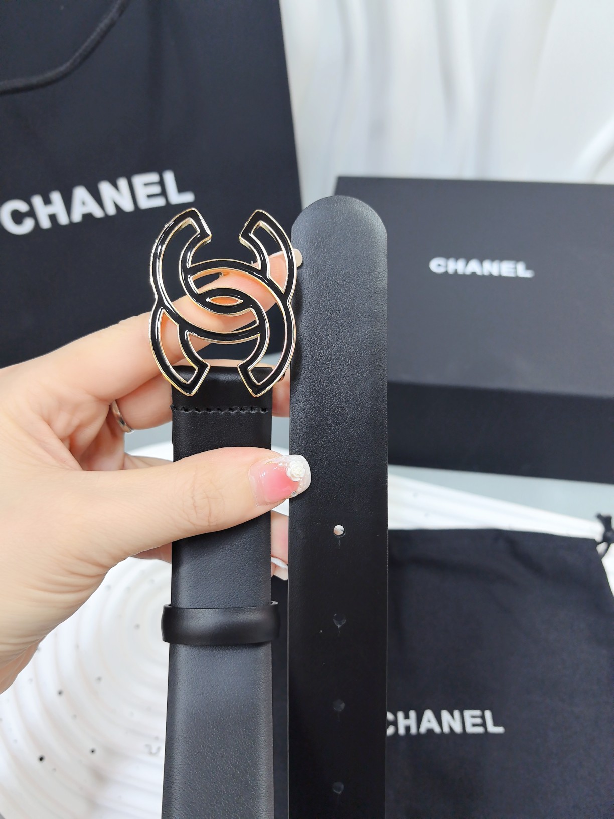Chanel Female Basic Belt Cow Leather