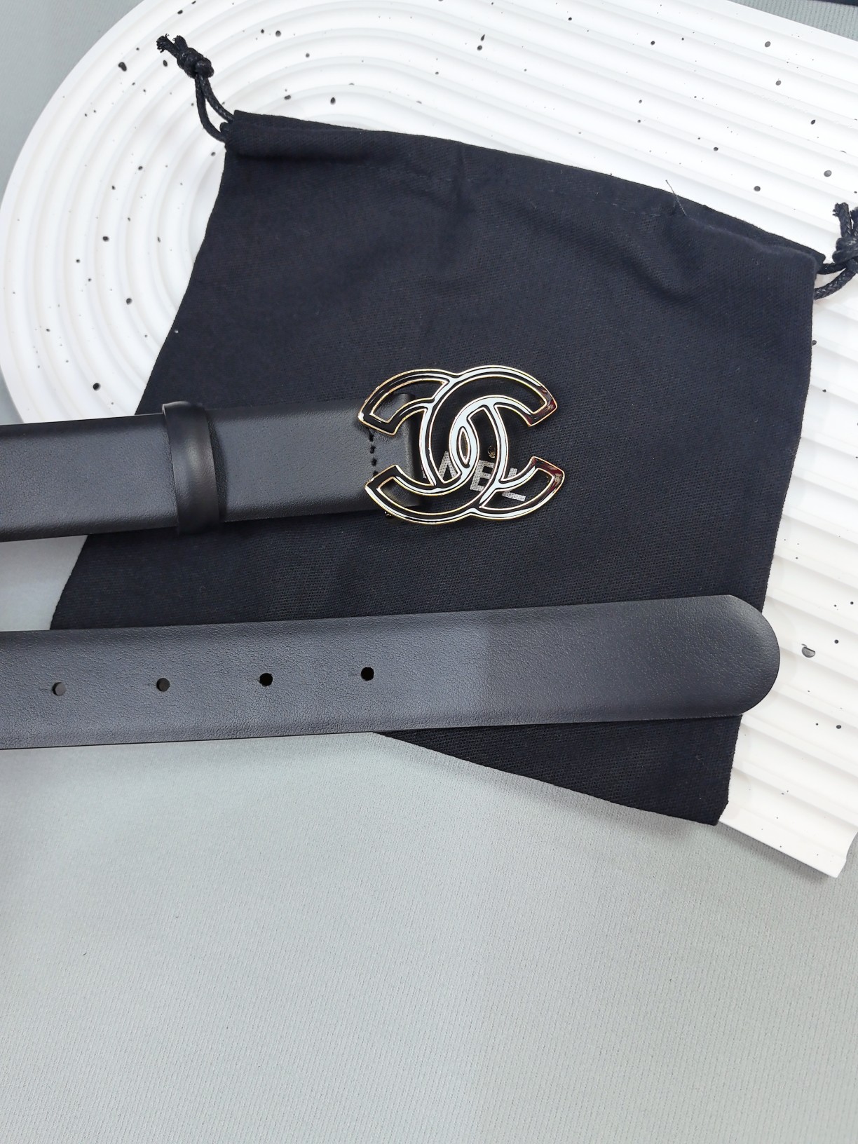 Chanel Female Basic Belt Cow Leather