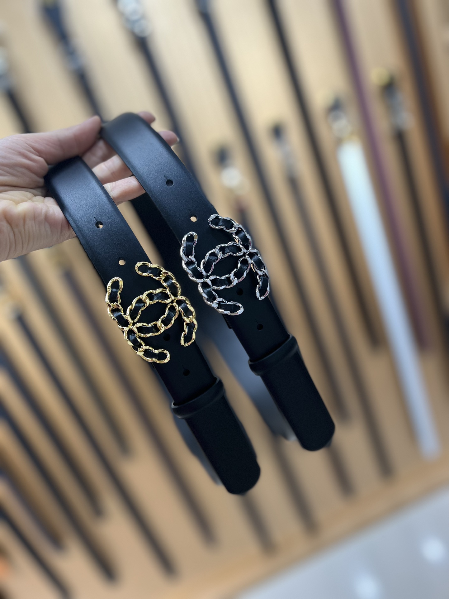 Chanel Female Basic Belt Cow Leather