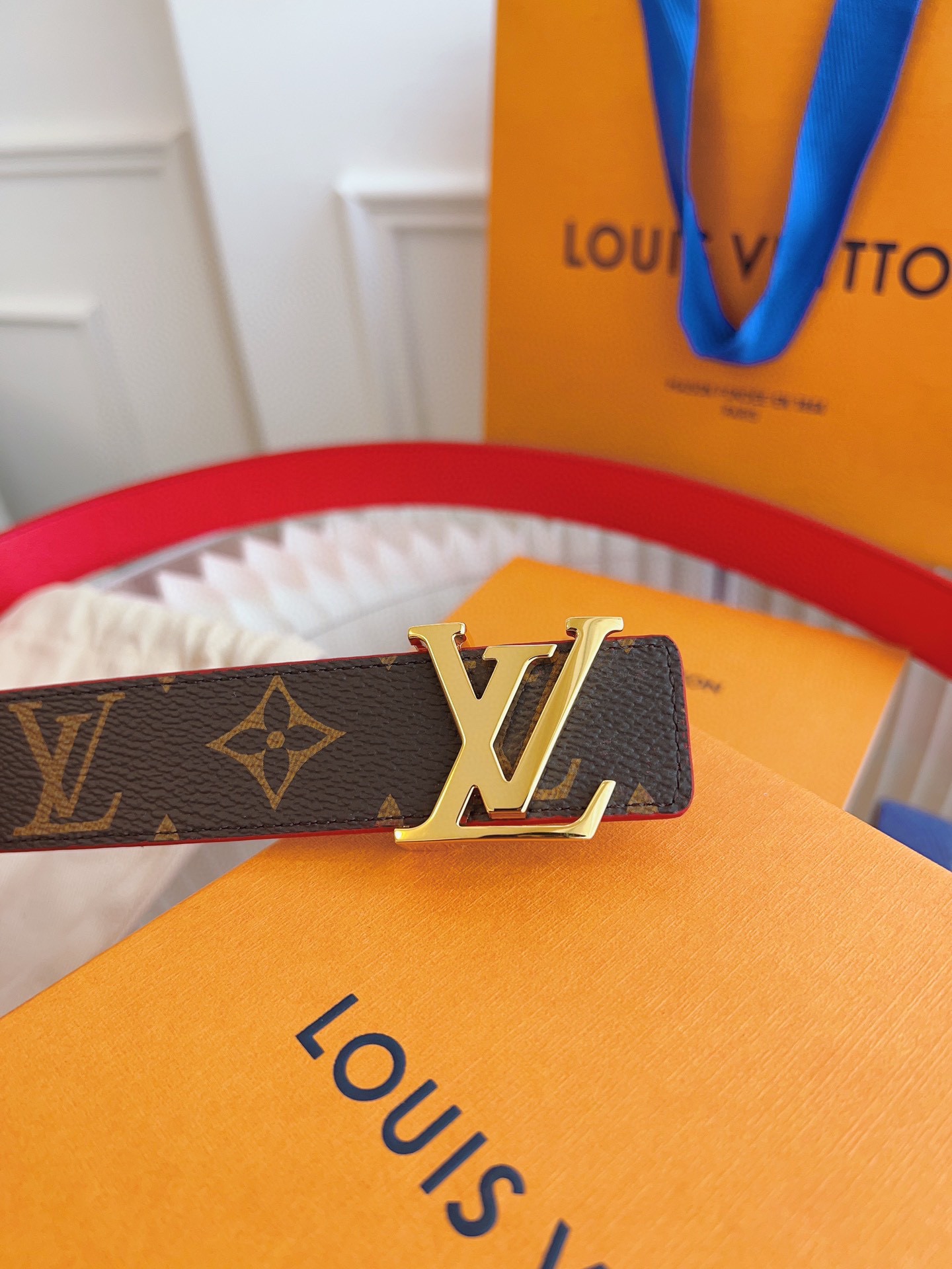 Louis Vuitton Female Basic Belt Canvas M-l