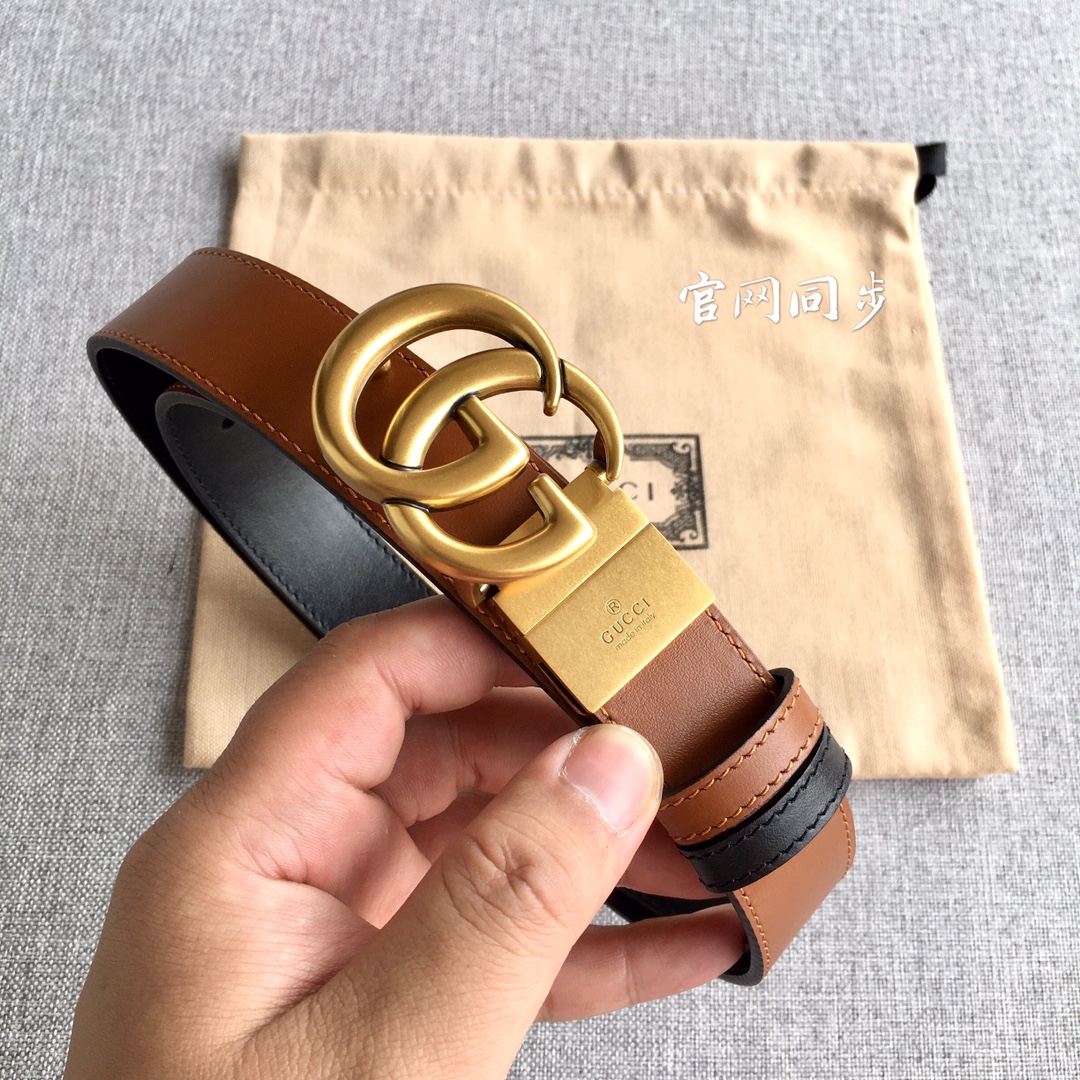 Gucci Female Basic Belt Cow Leather M