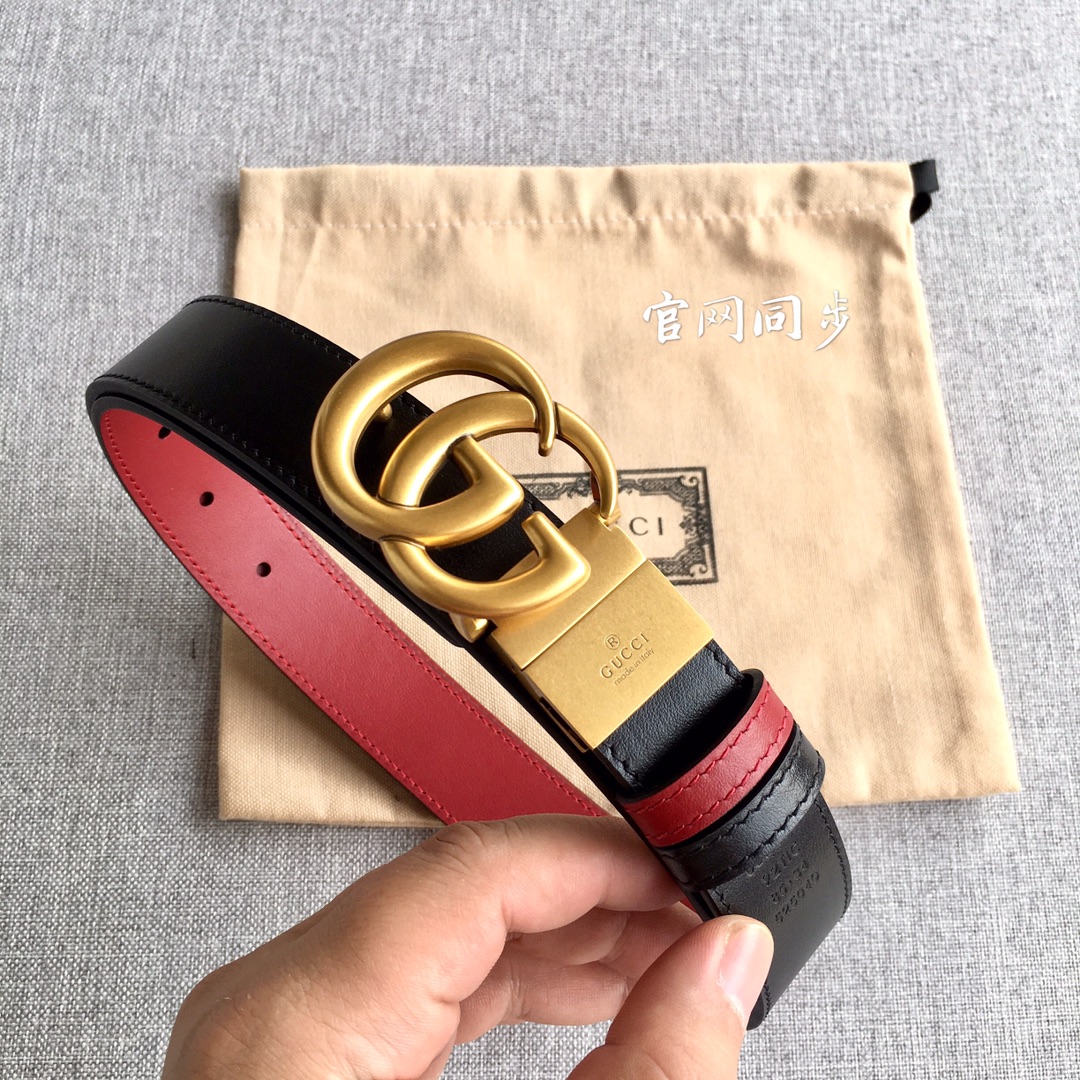 Gucci Female Basic Belt Cow Leather M