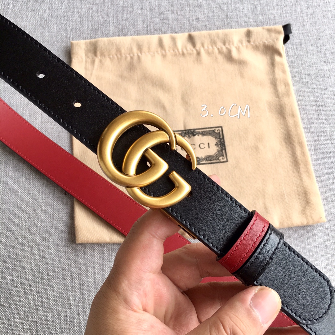 Gucci Female Basic Belt Cow Leather M