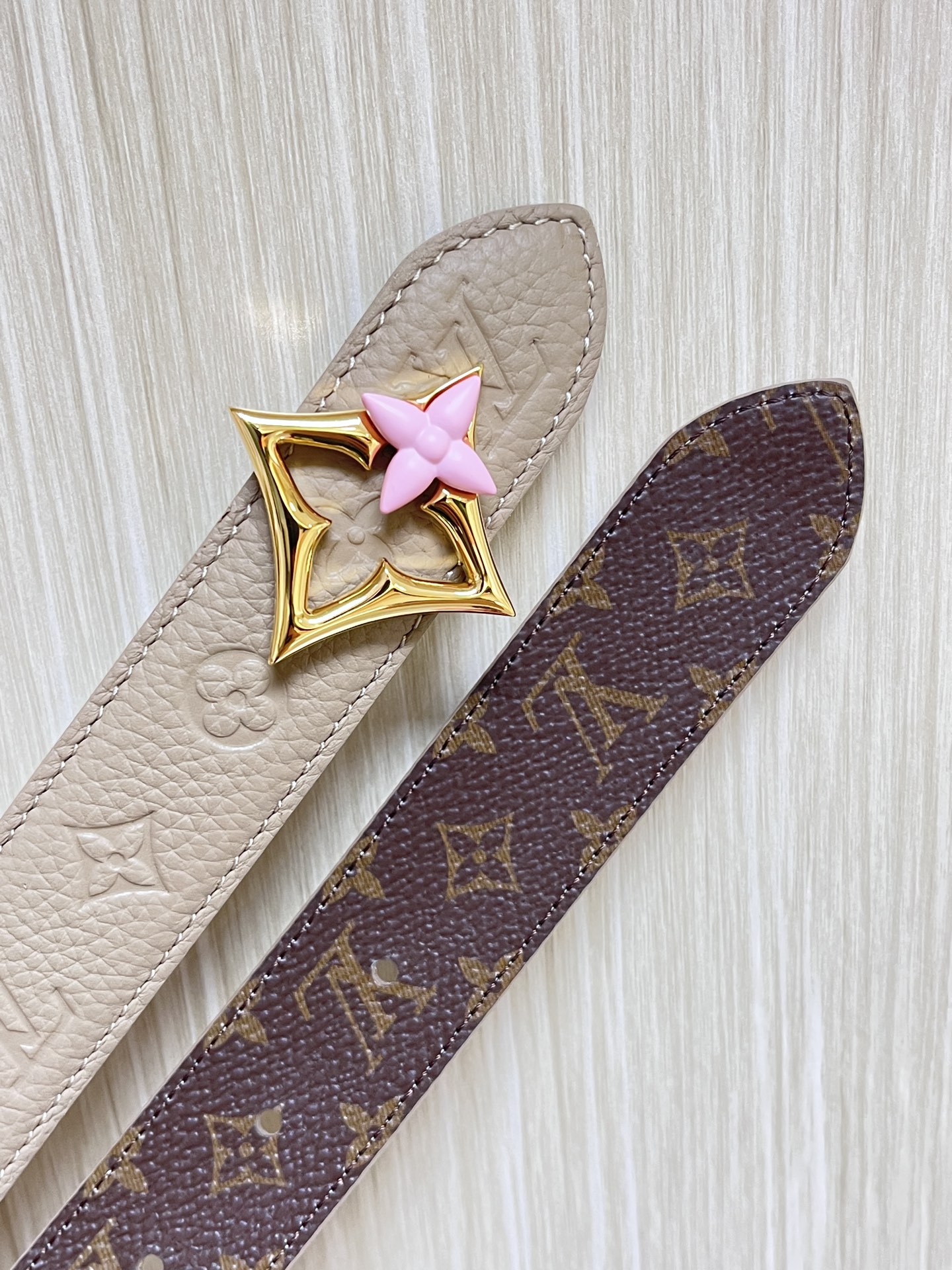 Louis Vuitton Female Basic Belt Canvas M