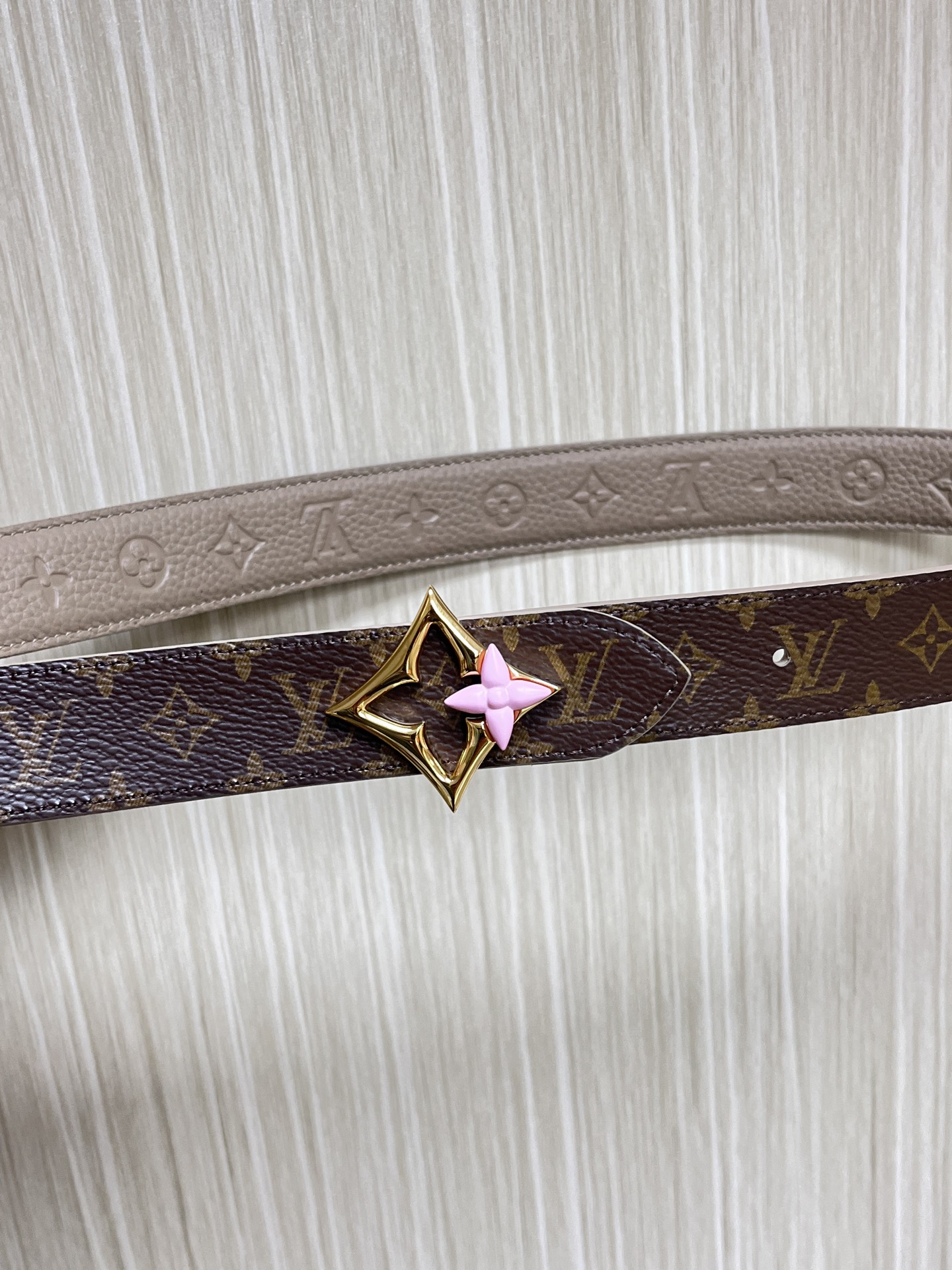 Louis Vuitton Female Basic Belt Canvas M