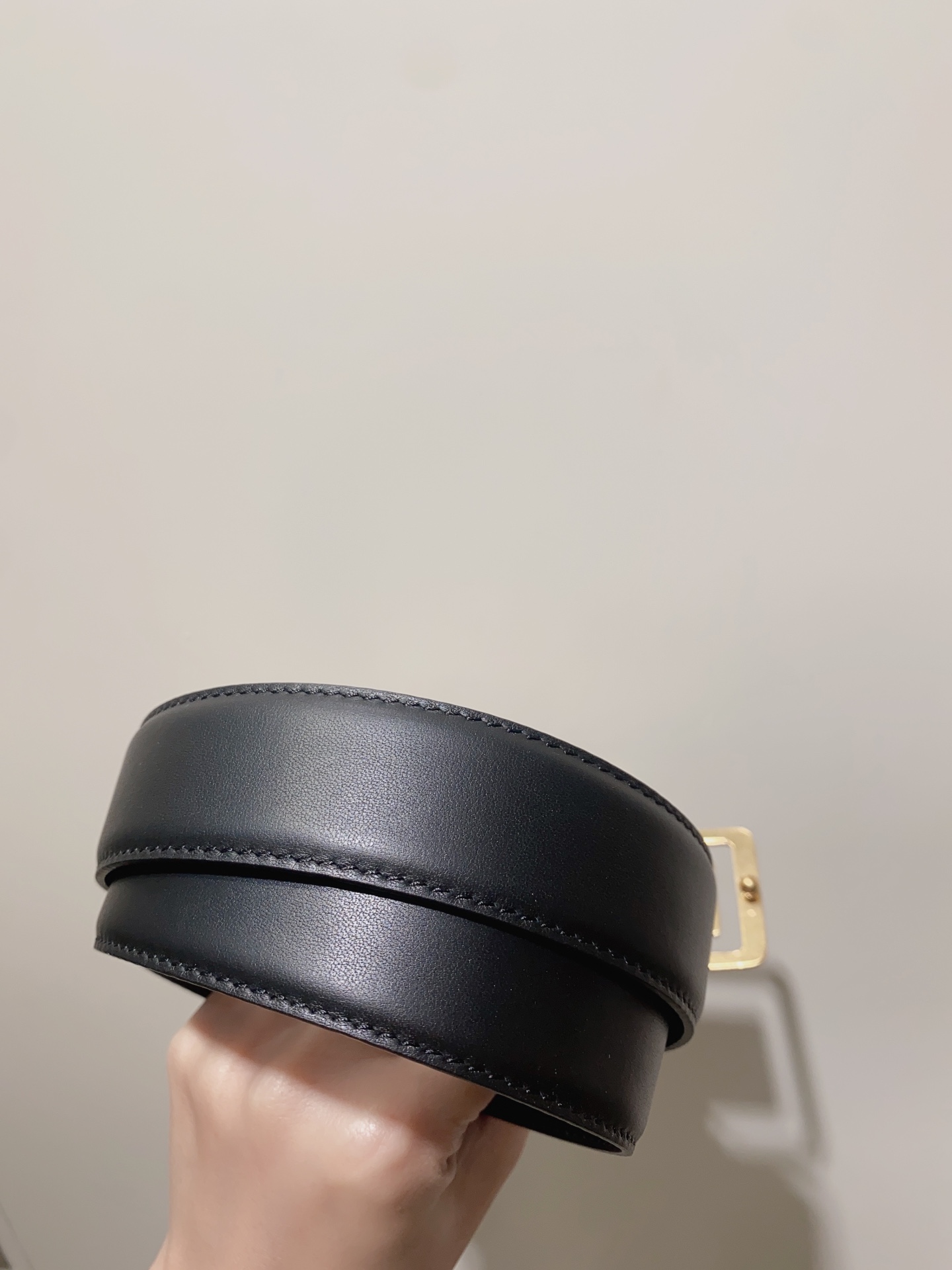 Female Basic Belt Cow Leather S-m-l