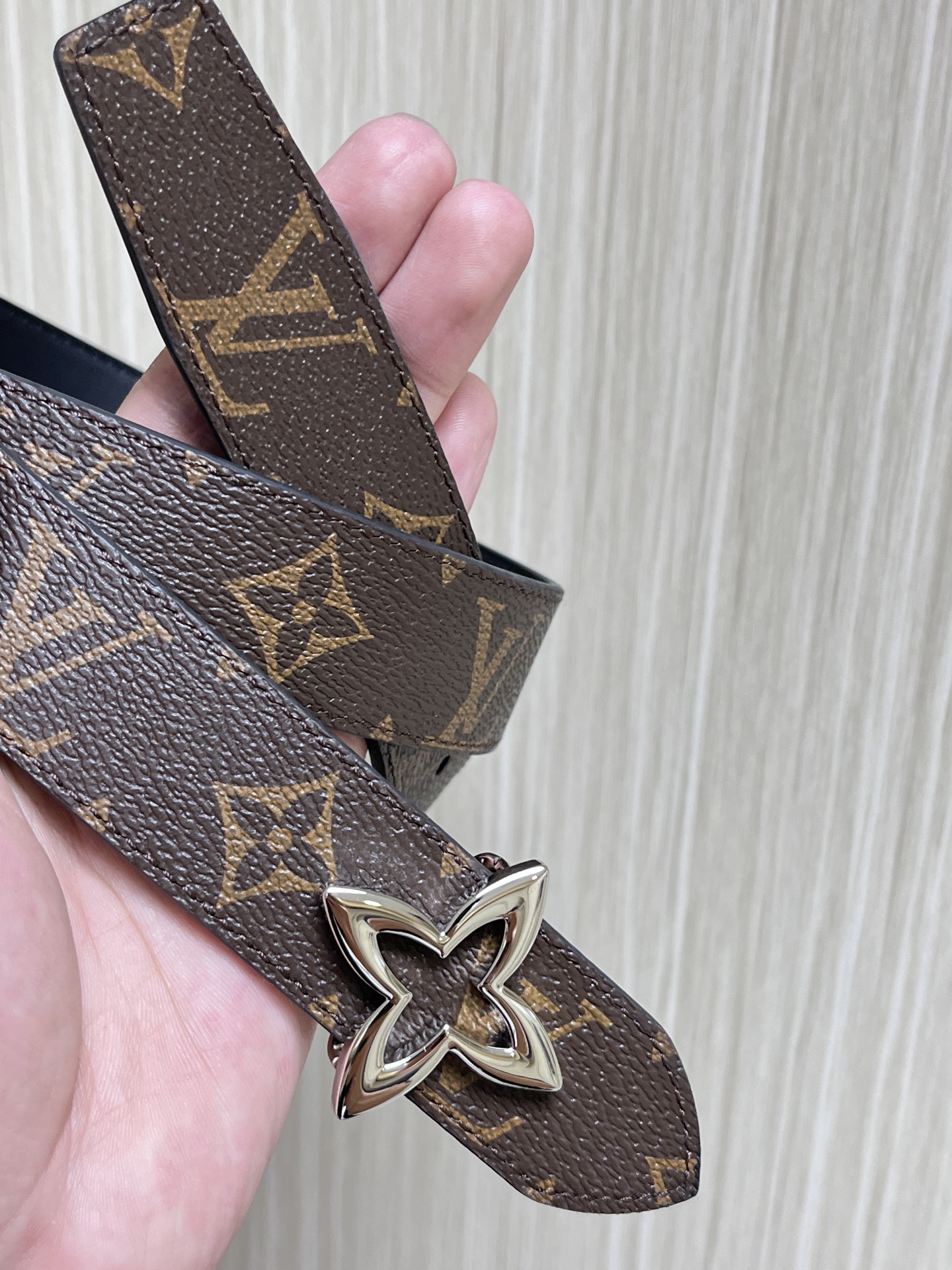 Louis Vuitton Female Basic Belt Canvas M