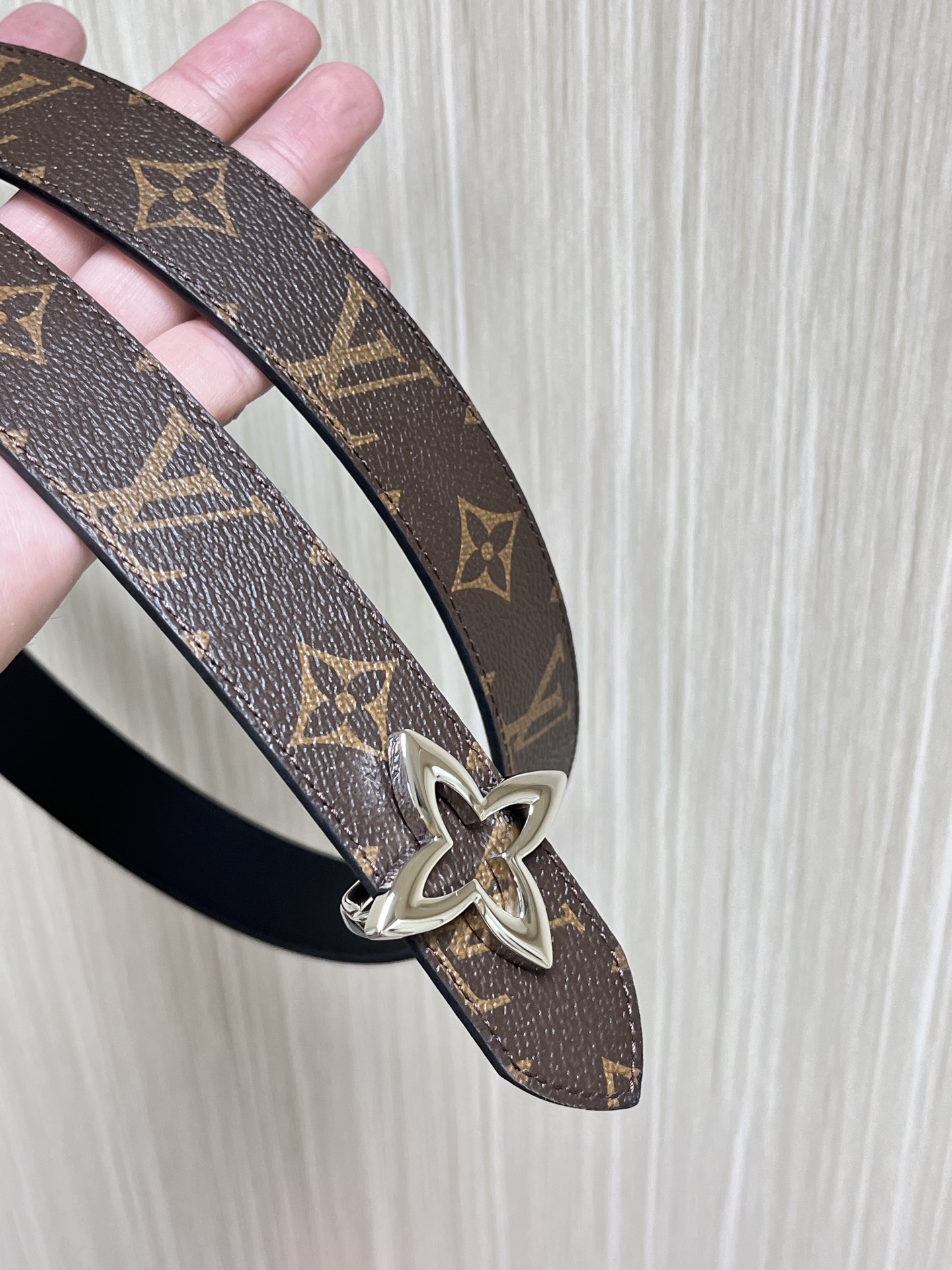 Louis Vuitton Female Basic Belt Canvas M