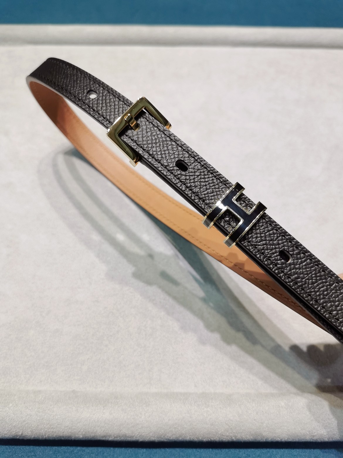 Hermès Female Leather Belt Cow Leather S-m