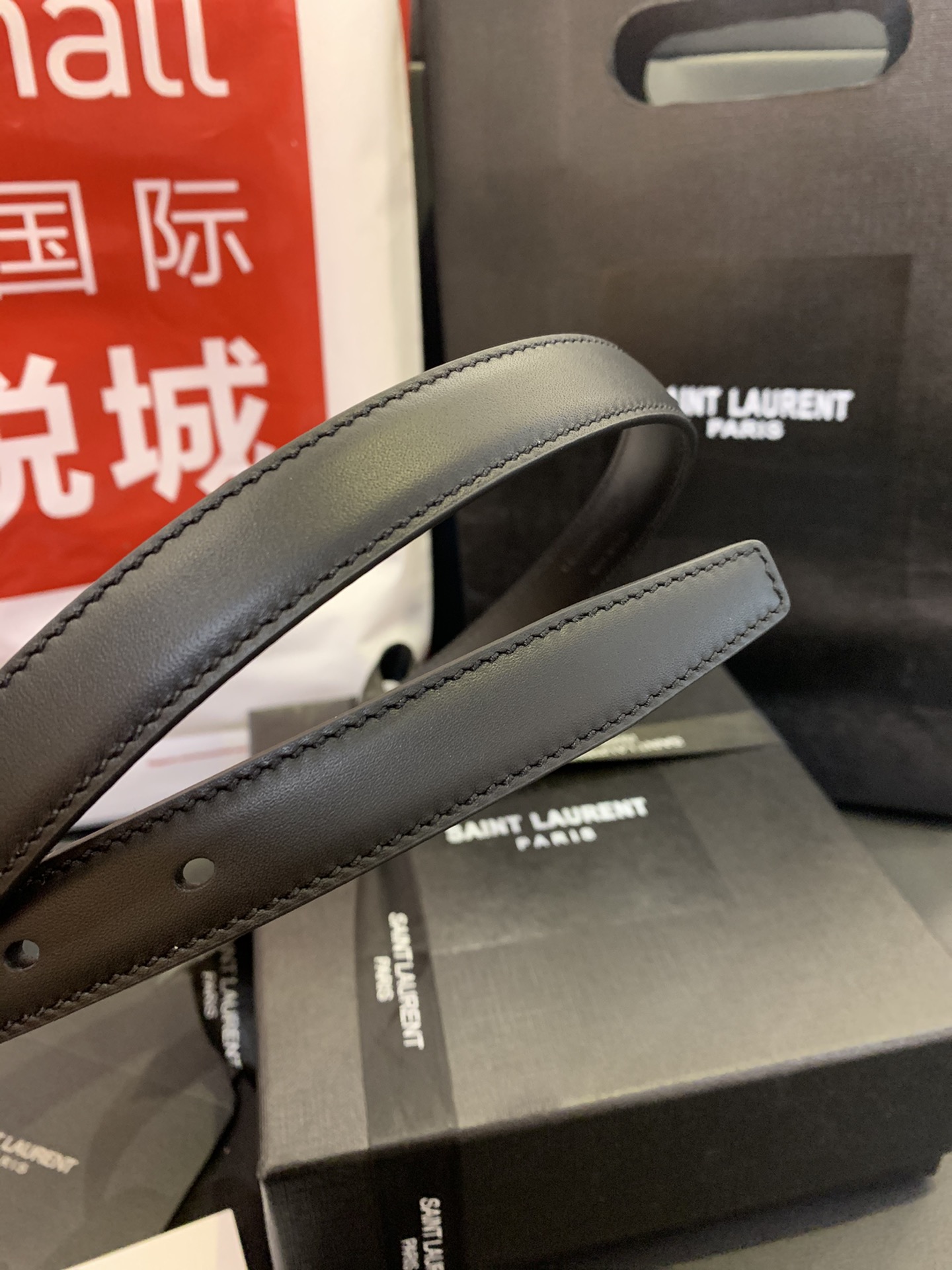 Saint Laurent Female Basic Belt