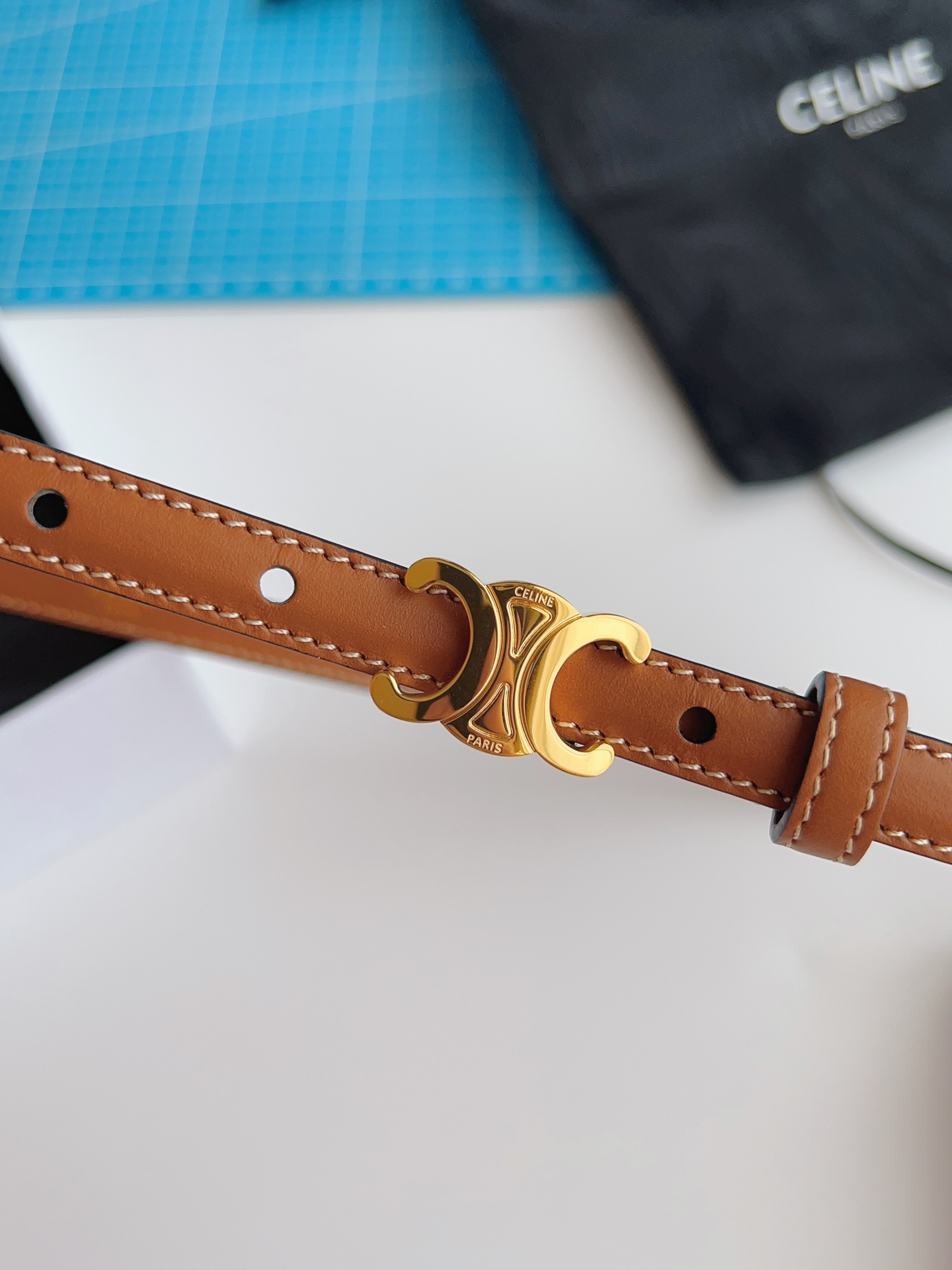 Celine Female Basic Belt Brown M-l