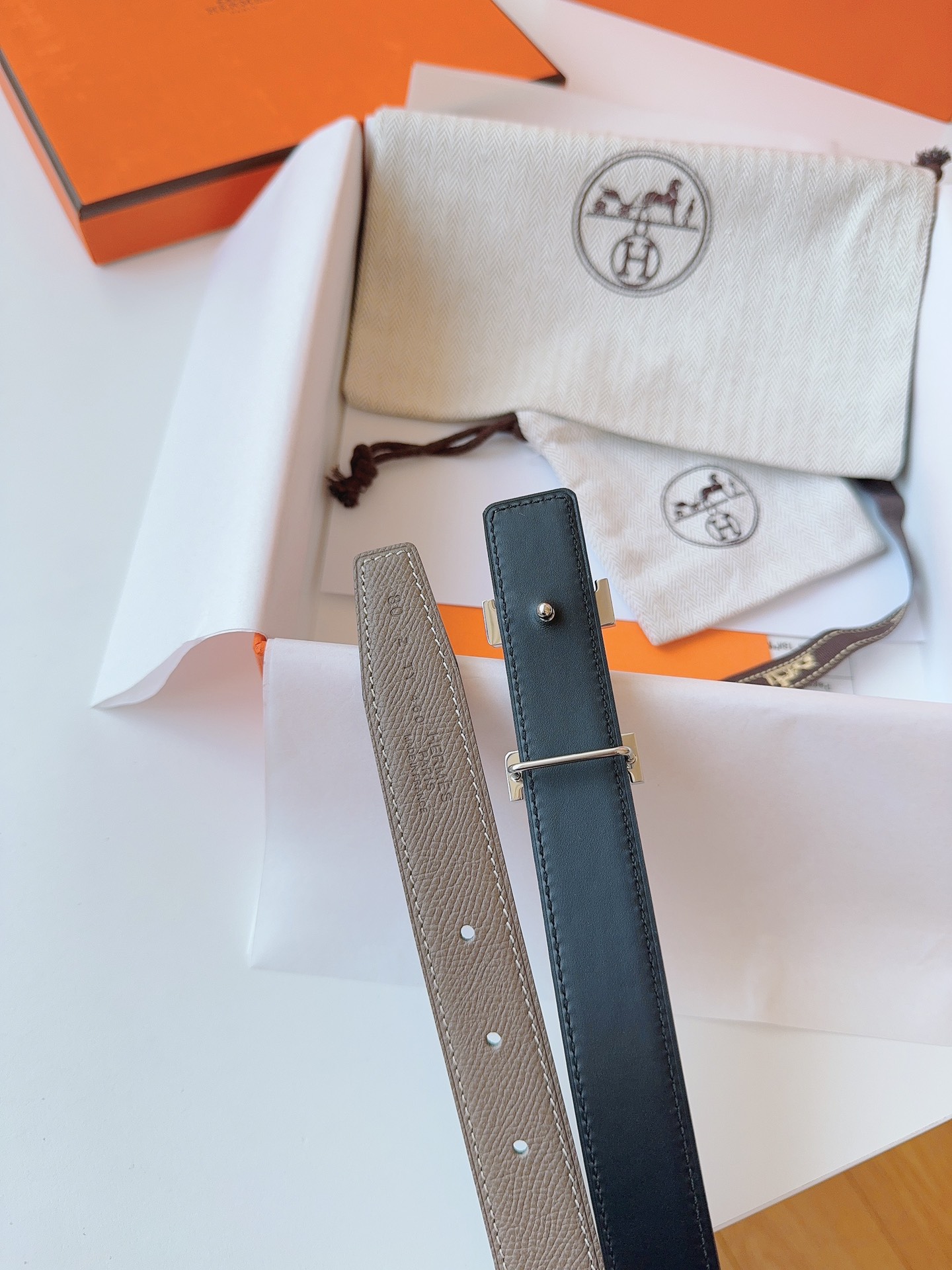 Hermès Female Basic Belt Cow Leather S-m
