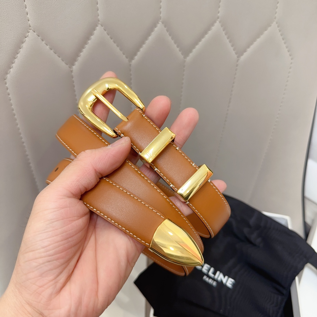 Celine Female Basic Belt Cow Leather S-l