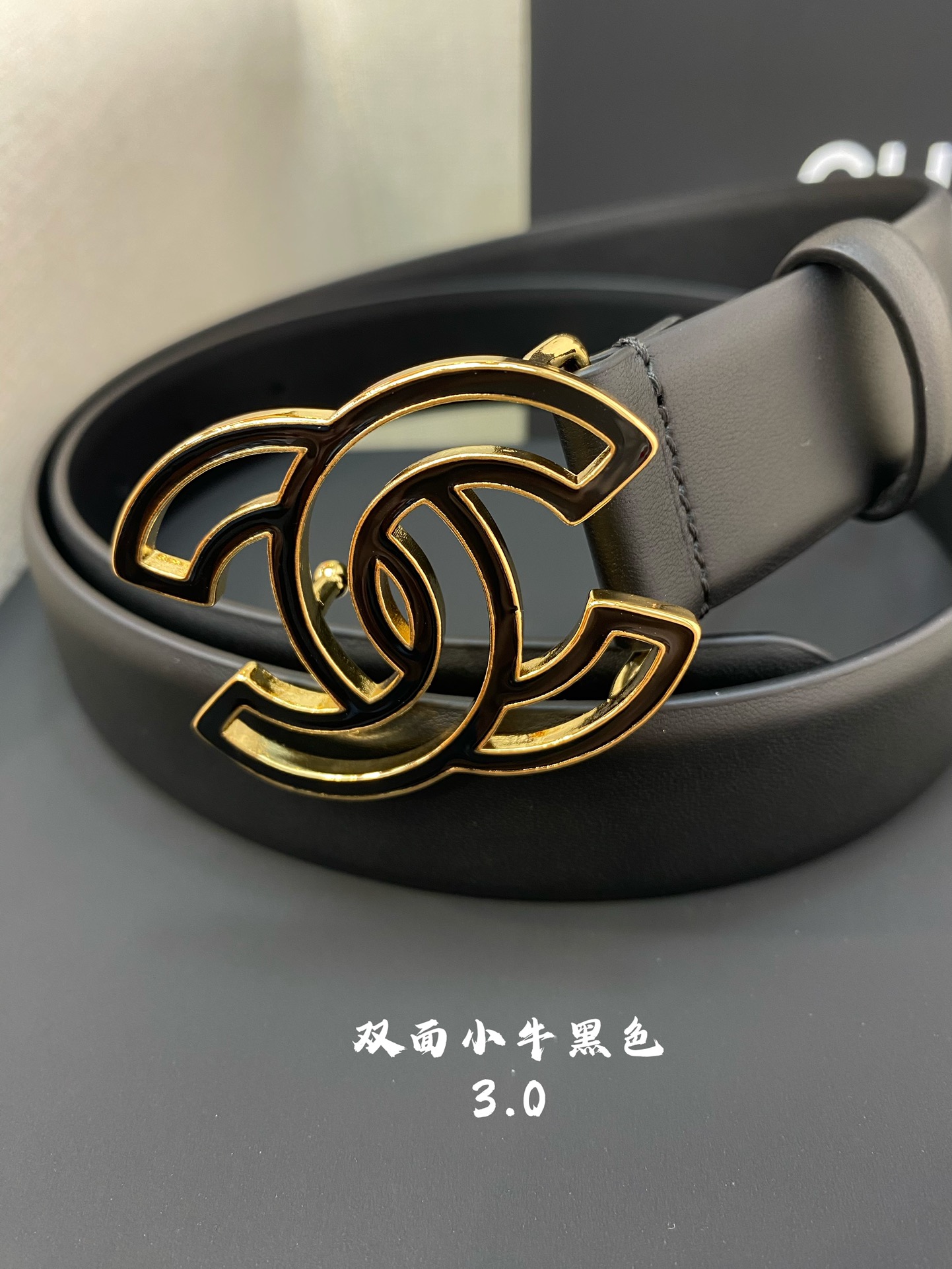 Chanel Female Basic Belt Cow Leather M
