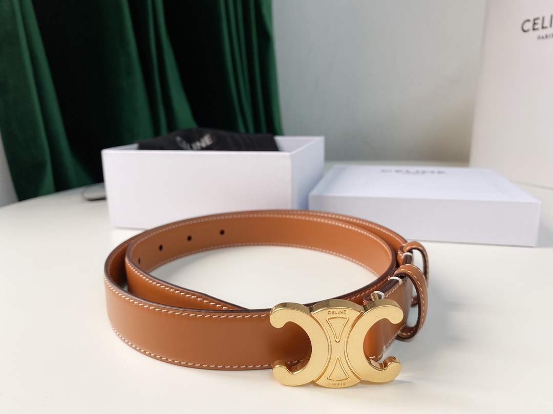Celine Female Basic Belt Cow Leather M-l
