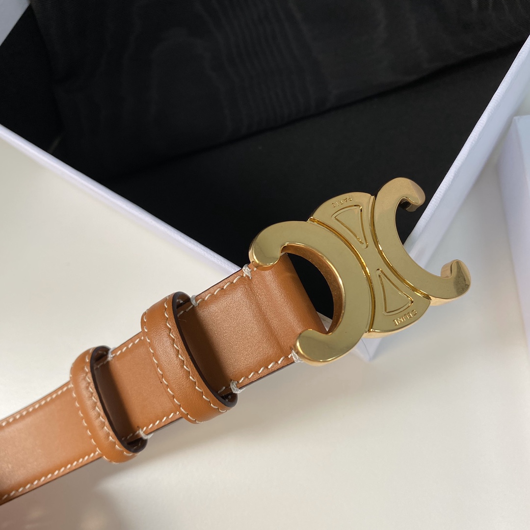 Celine Female Basic Belt Cow Leather M-l