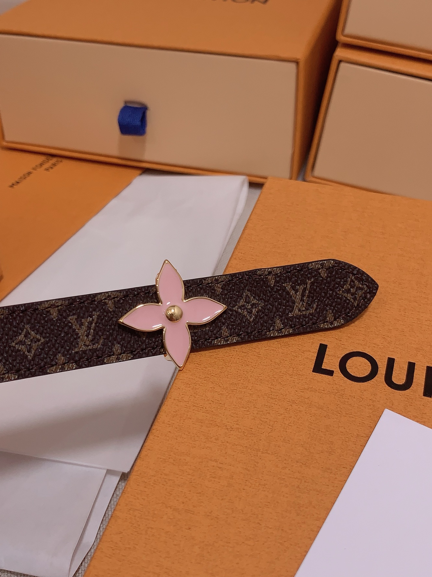 Louis Vuitton Female Leather Belt 5mm-s-m-l
