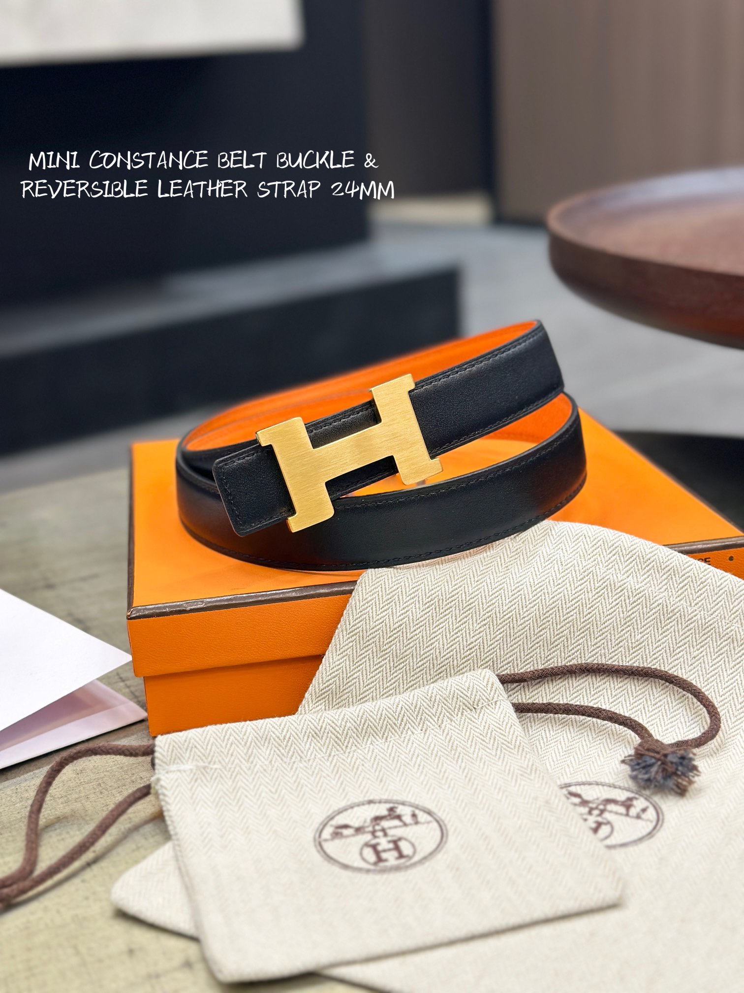 Hermès Female Basic Belt 24mm-s-m-l