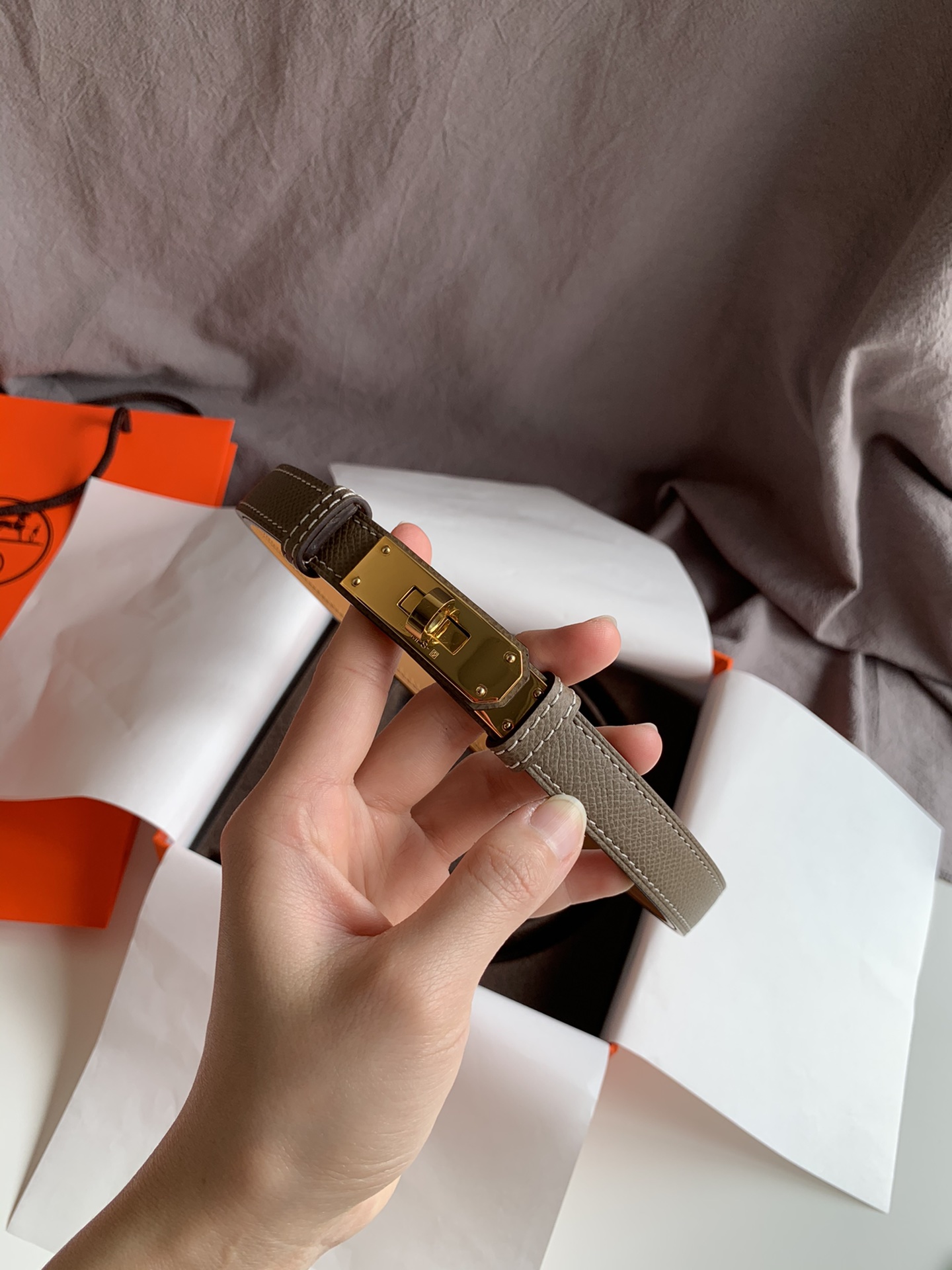 Hermès Female Basic Belt M-l