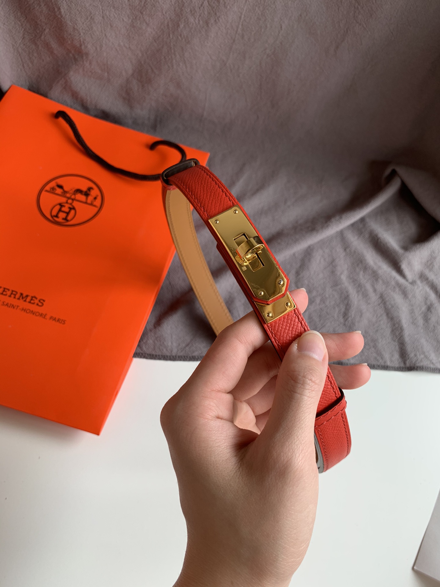 Hermès Female Basic Belt M-l