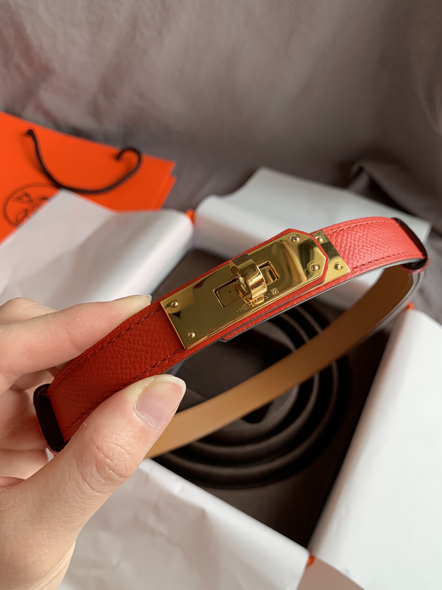 Hermès Female Basic Belt M-l