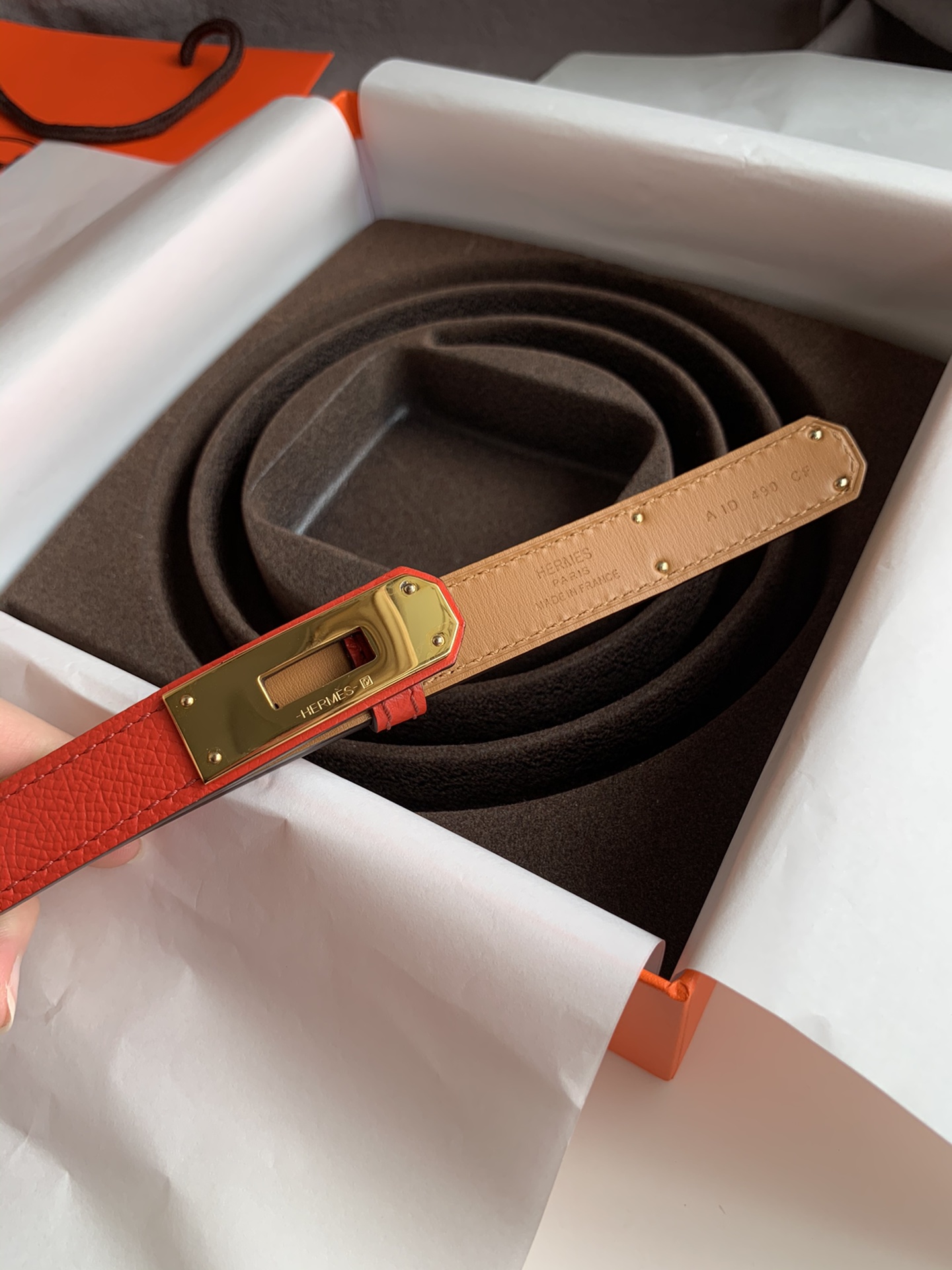 Hermès Female Basic Belt M-l