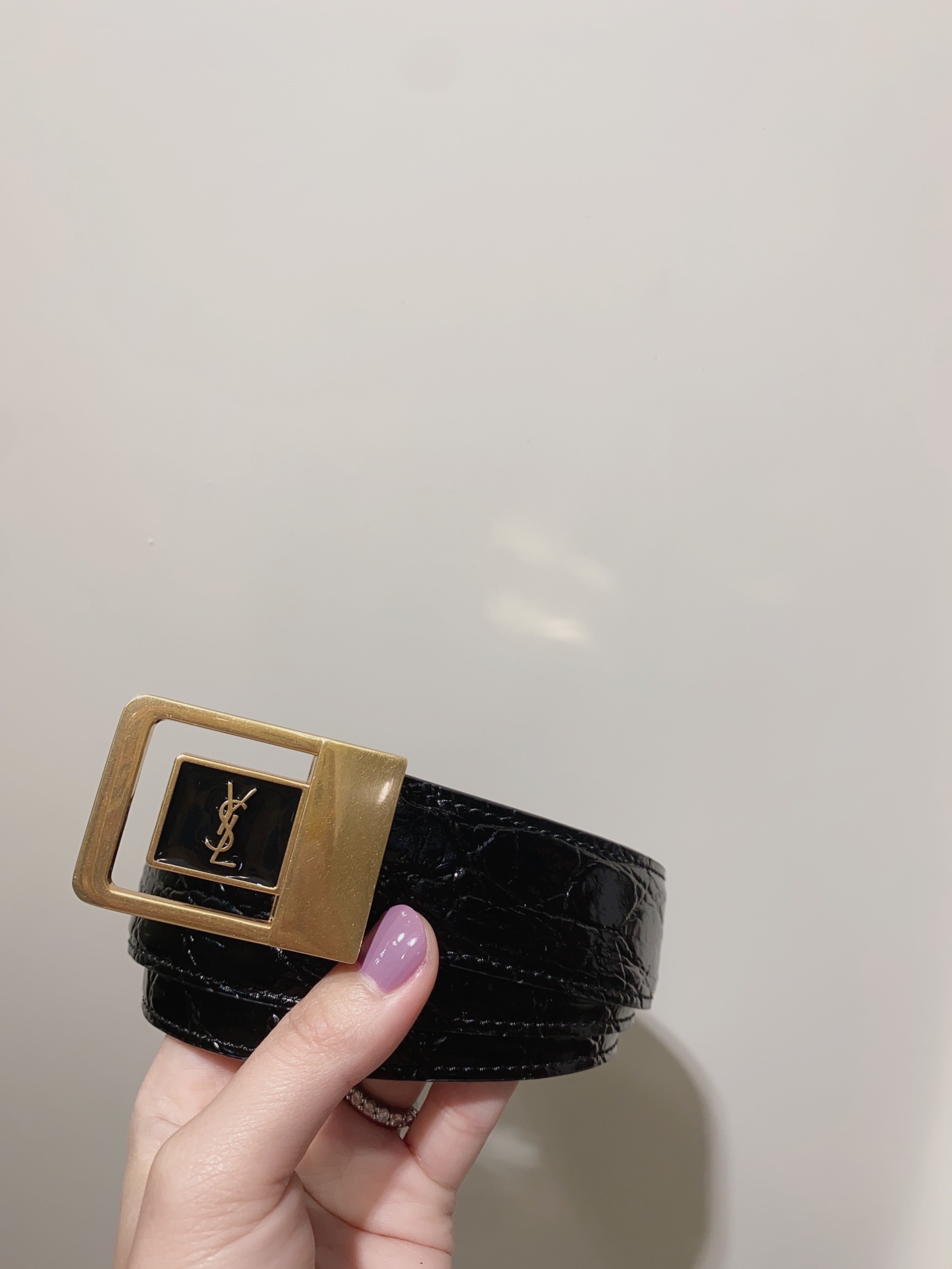 Female Basic Belt Cow Leather S-m-l