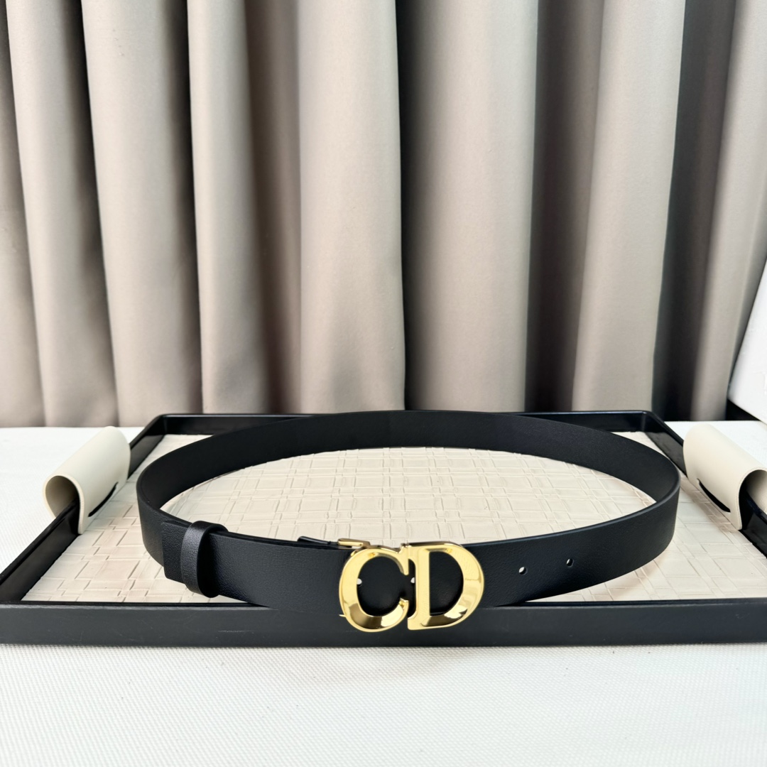 Dior Female Leather Belt Cow Leather M