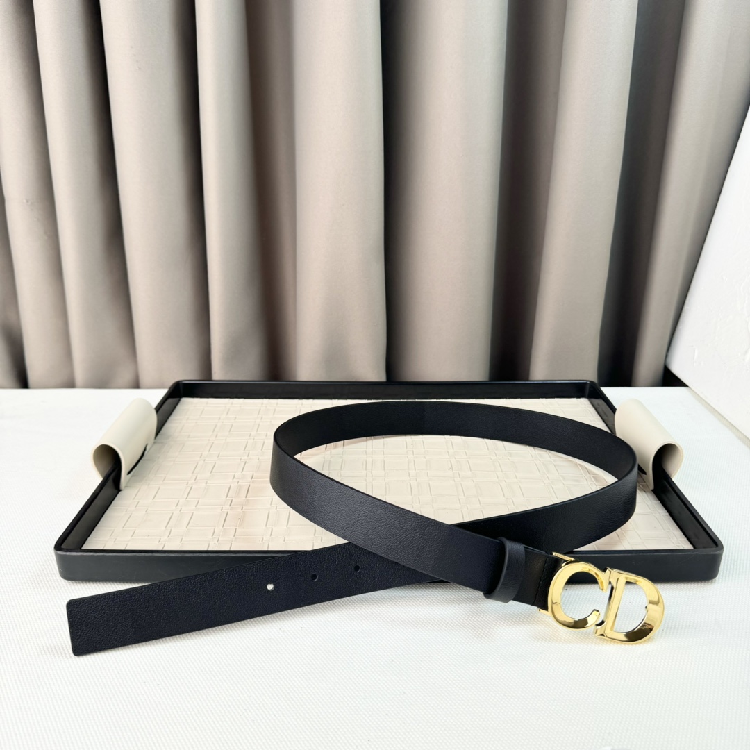 Dior Female Leather Belt Cow Leather M