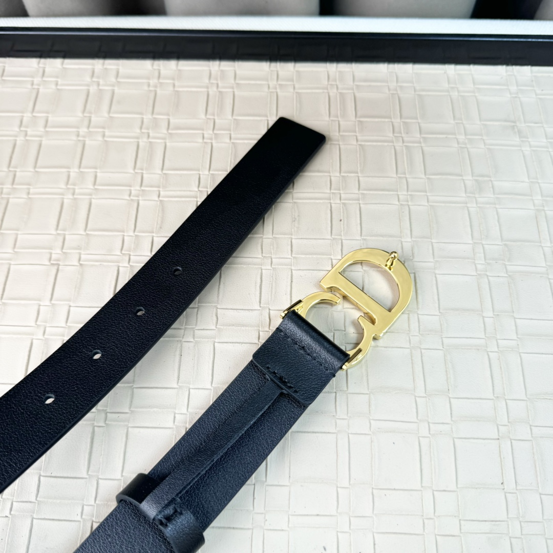 Dior Female Leather Belt Cow Leather M