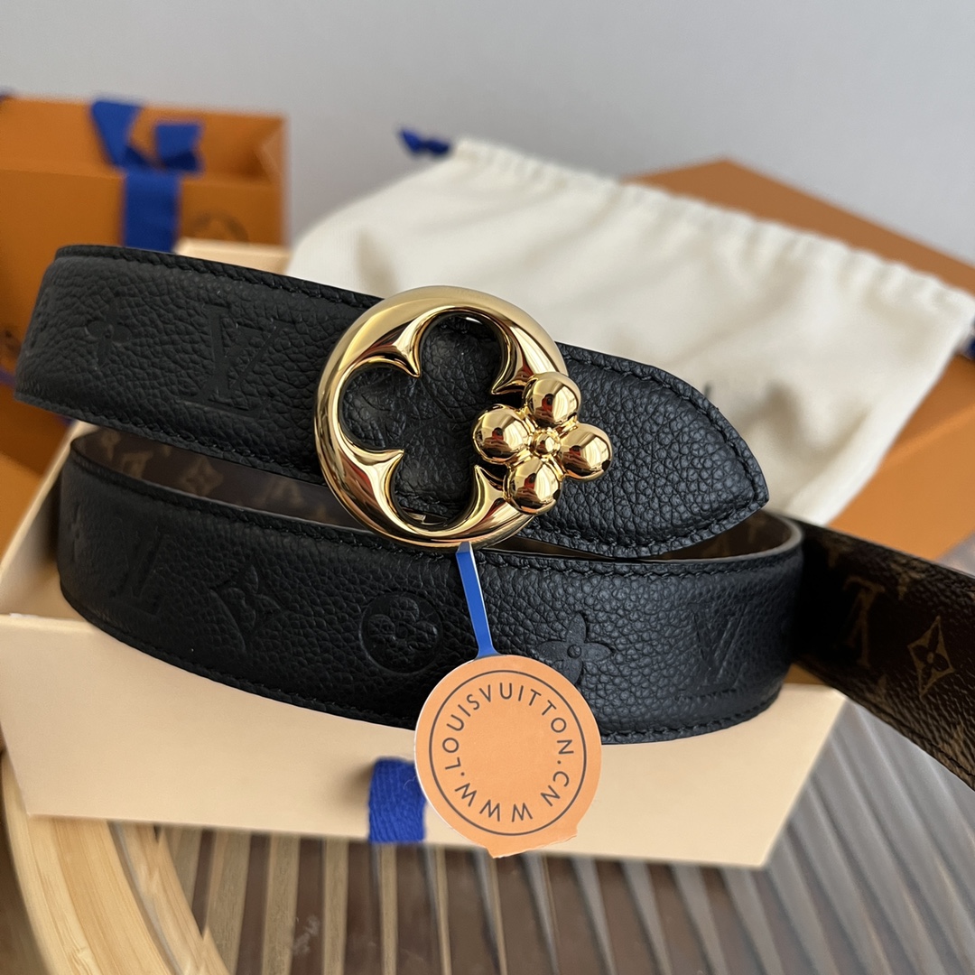 Louis Vuitton Female Basic Belt Canvas M-l