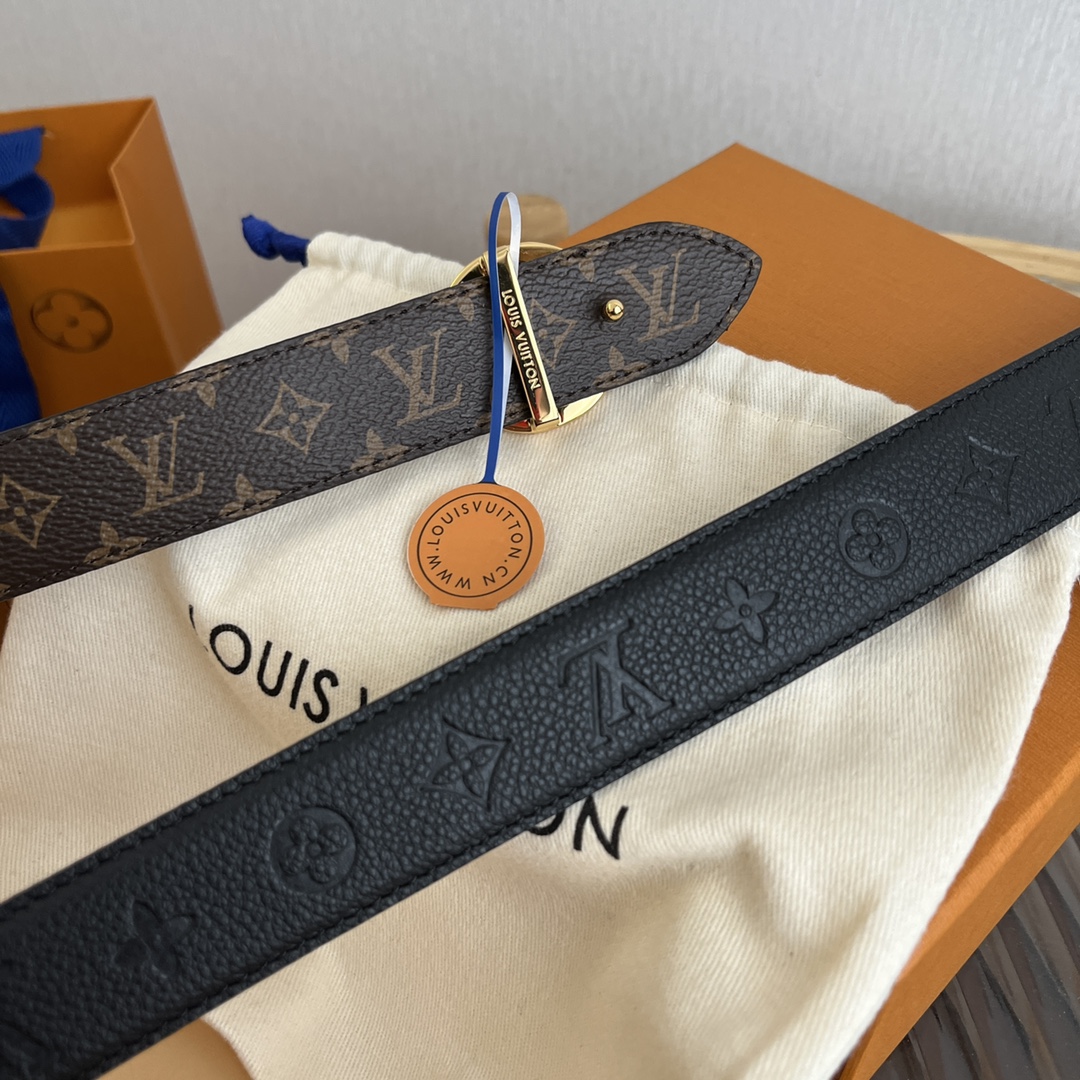 Louis Vuitton Female Basic Belt Canvas M-l