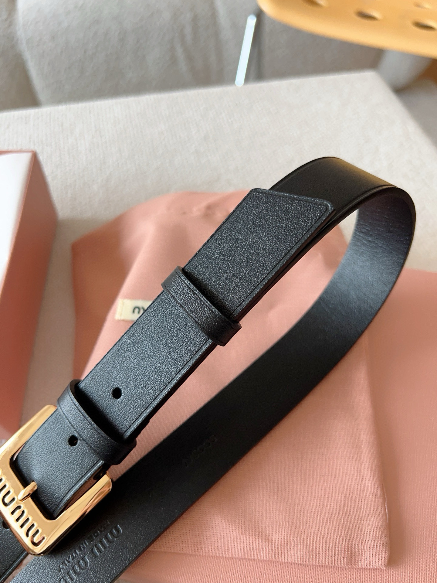 Miu Miu Female Basic Belt M