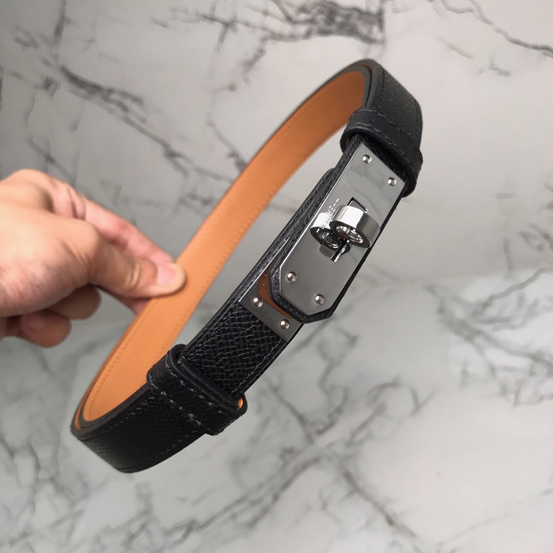 Hermès Female Leather Belt Cow Leather S-m