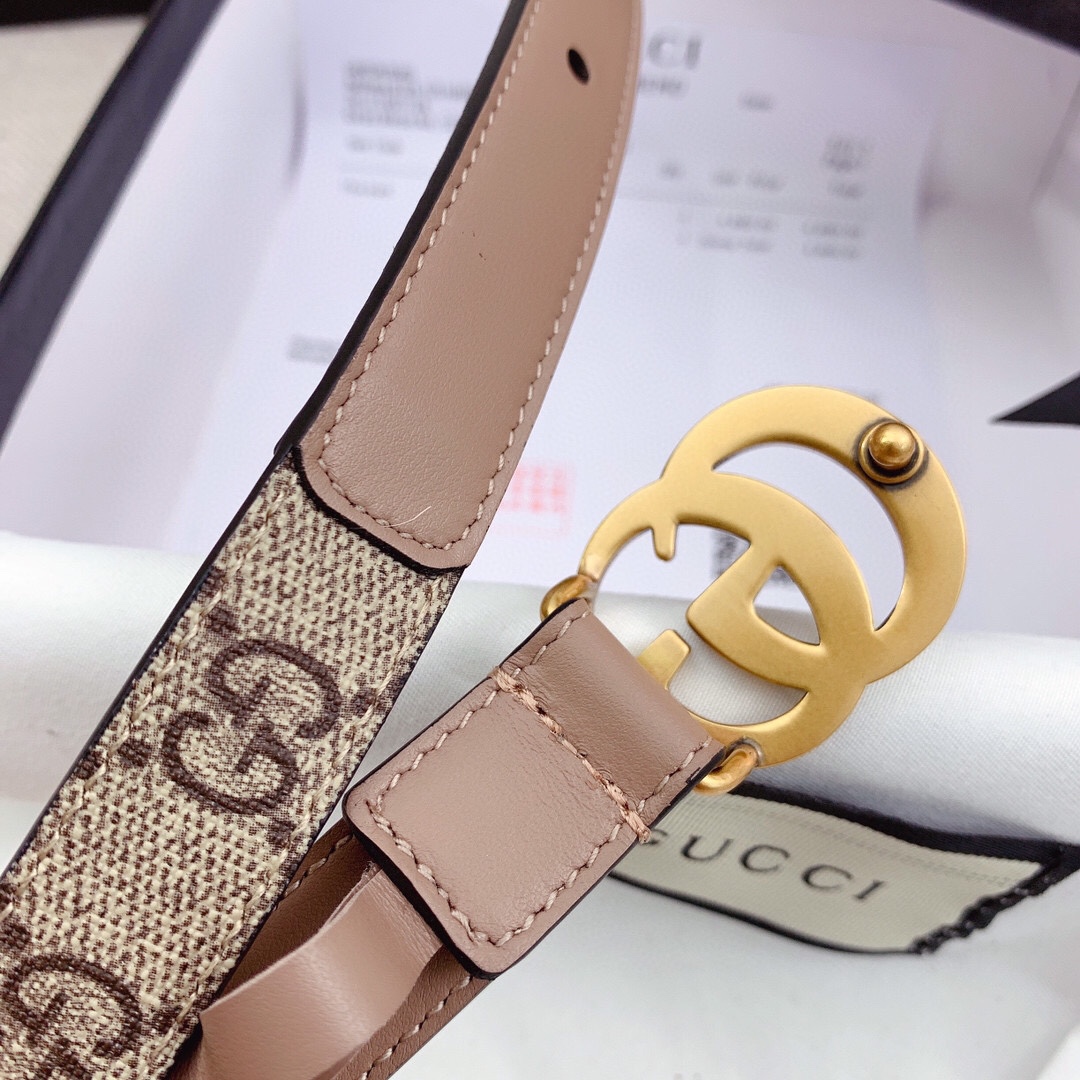 Female Basic Belt Top Grain Leather