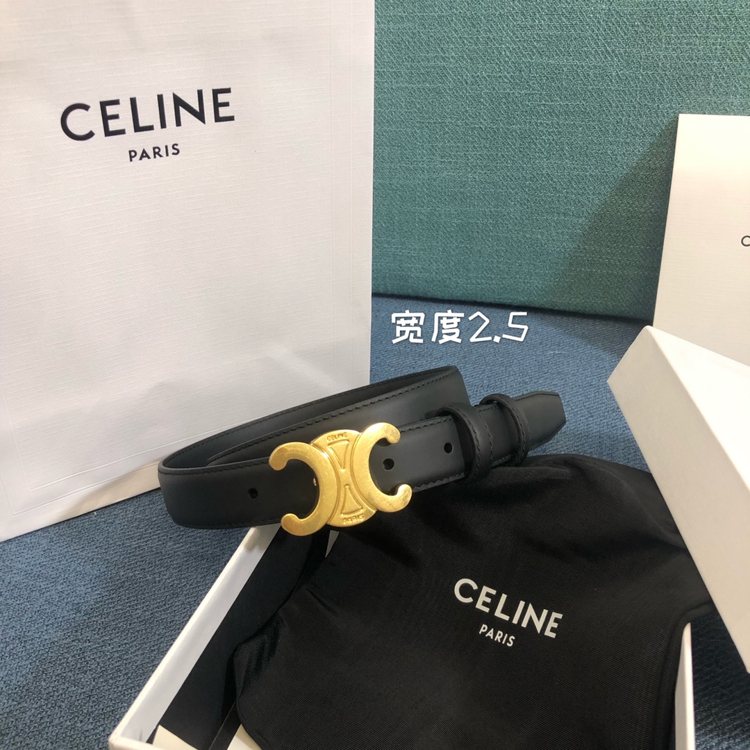 Female Leather Belt Cow Leather 5mm