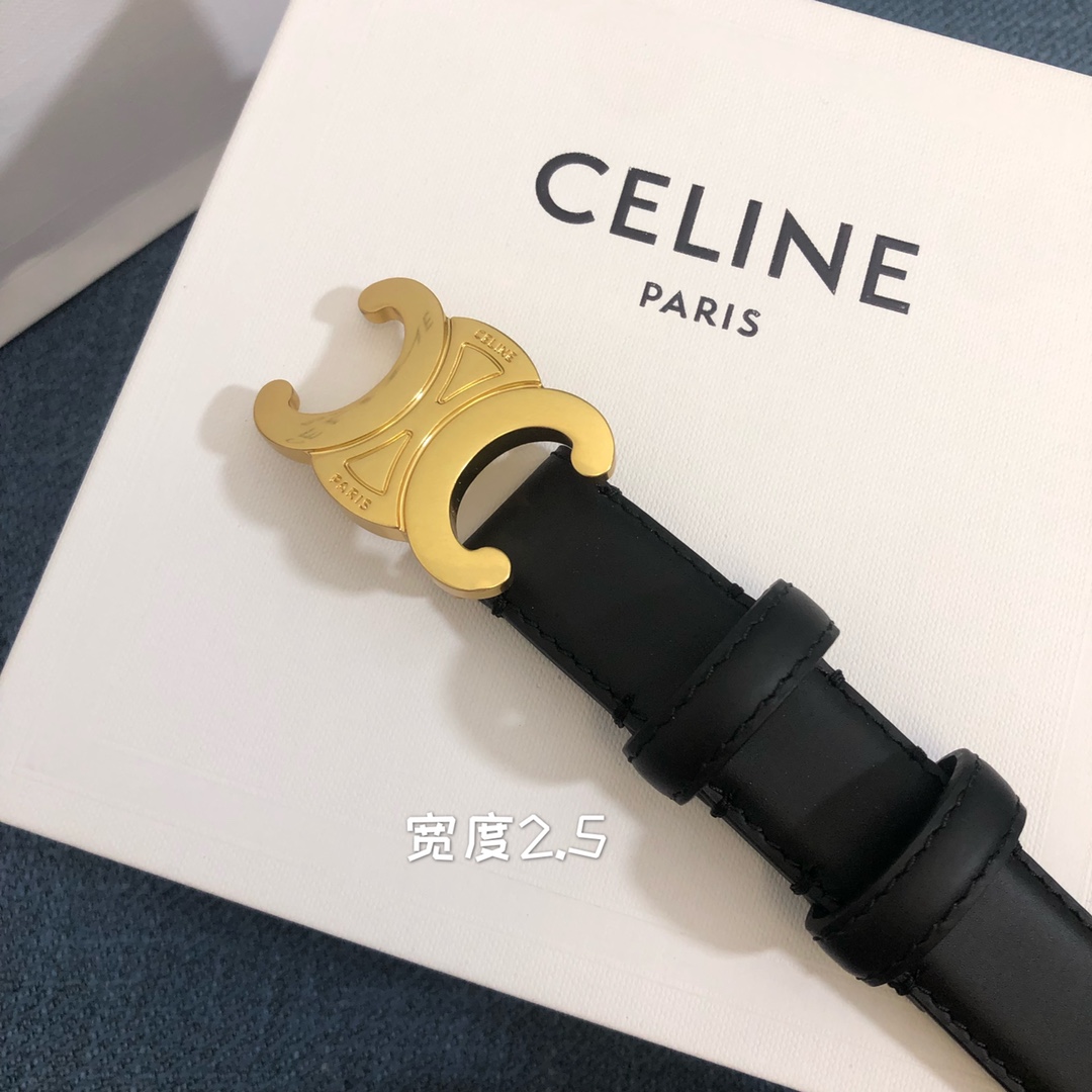 Female Leather Belt Cow Leather 5mm