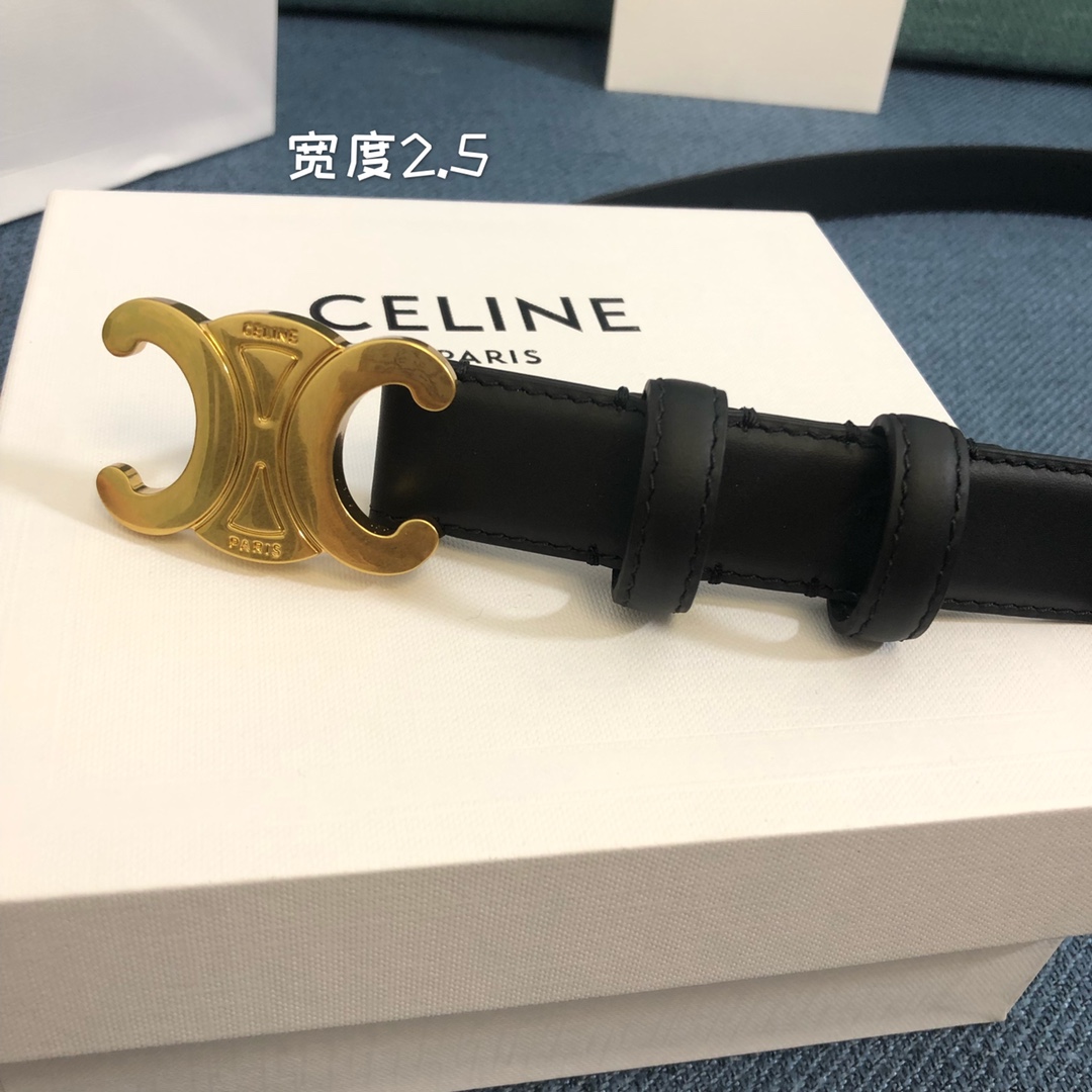 Female Leather Belt Cow Leather 5mm